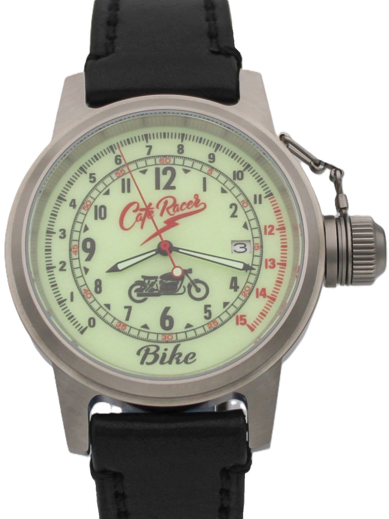 Часы Cafe Racer механические с автоподзаводом (Seiko NH35A) 45.236.01