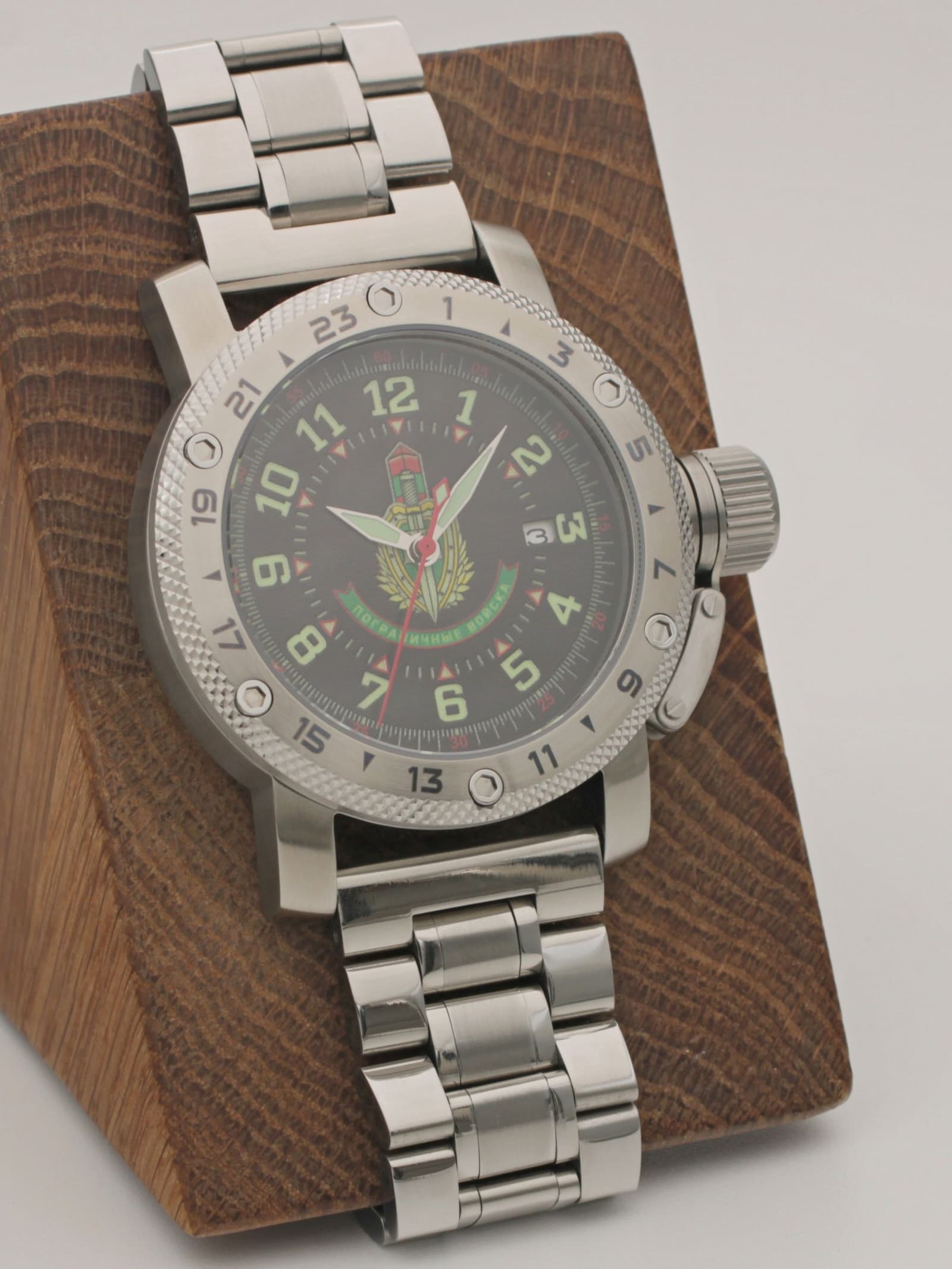Часы Погранвойска механические с автоподзаводом (Seiko NH35A) 47.356.2
