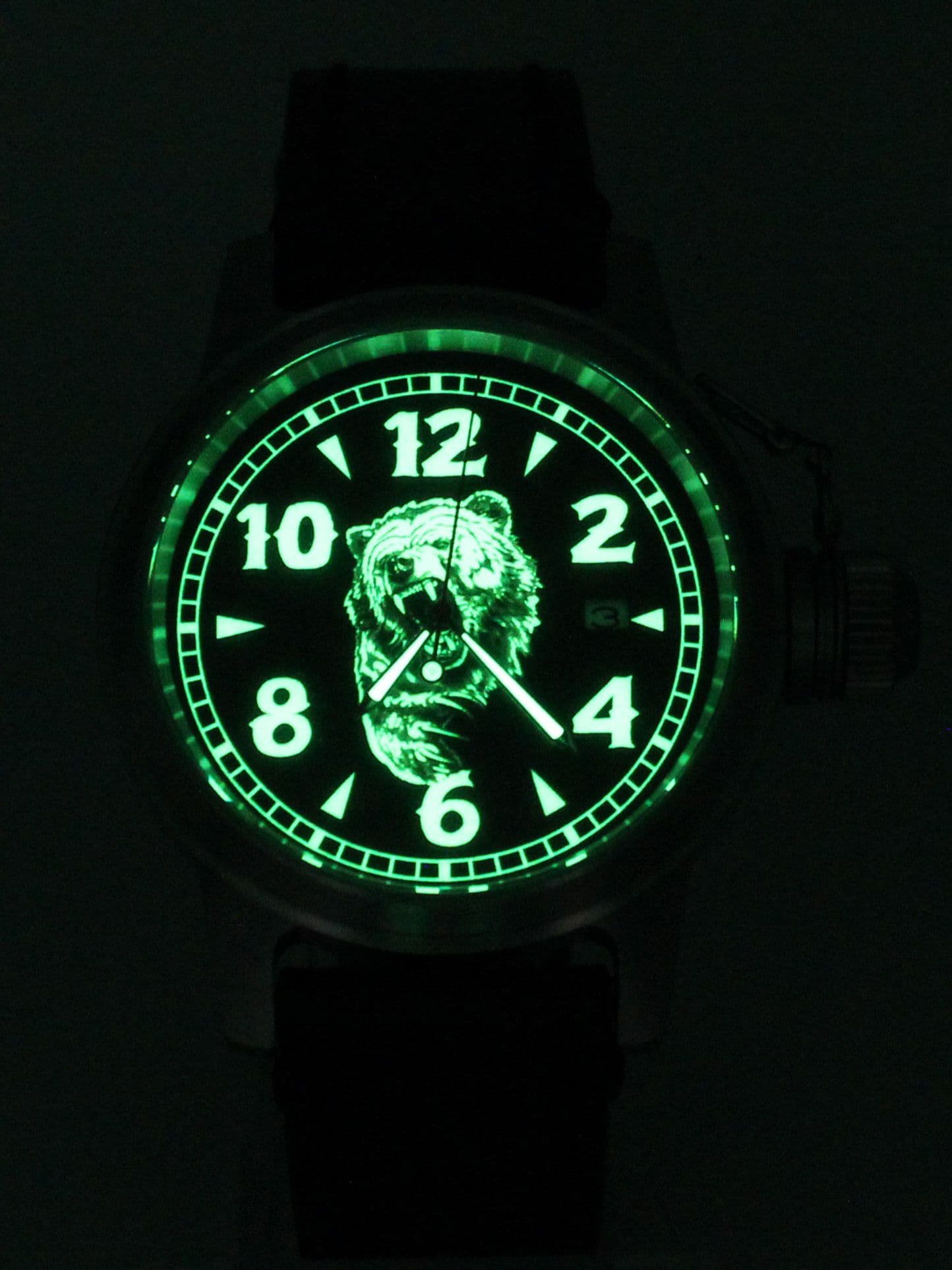 Часы Медведь механические с автоподзаводом (Seiko NH35A) 45.318.01