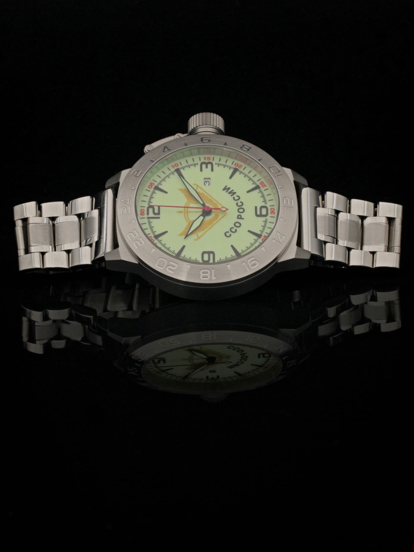 Часы ССО России механические с автоподзаводом (Seiko NH35A) 52.280.2