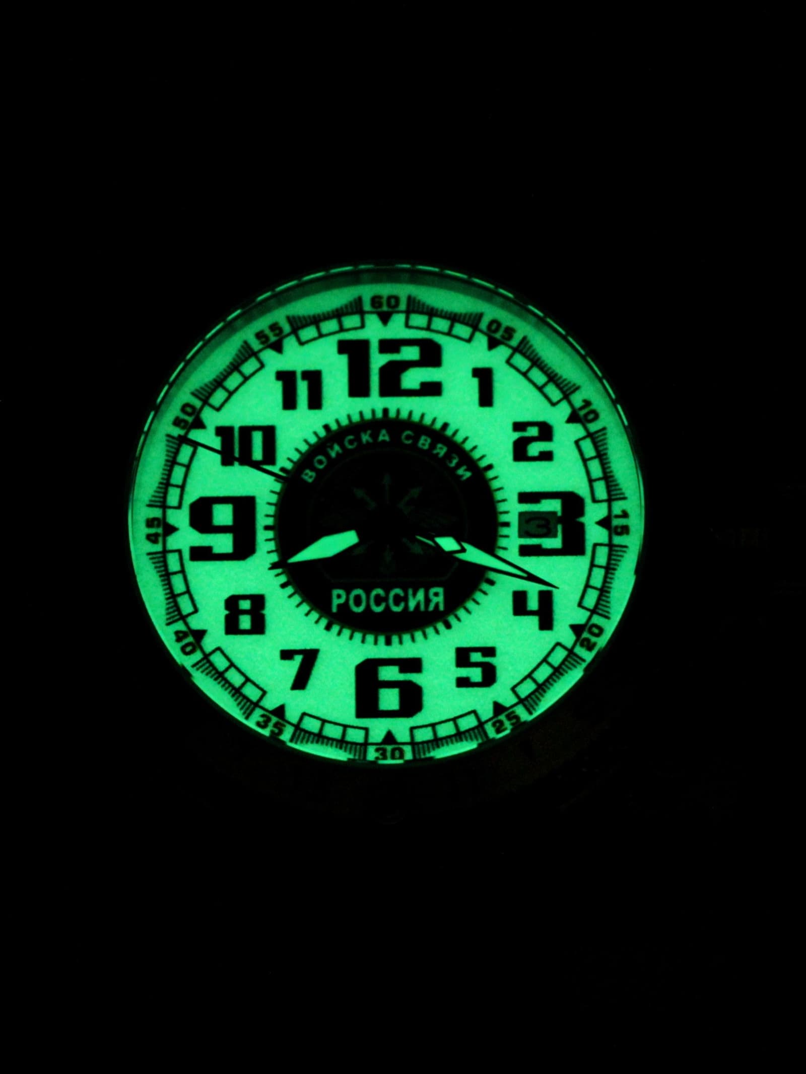 Часы Войска связи механические с автоподзаводом (Seiko NH35A) 47.196.2