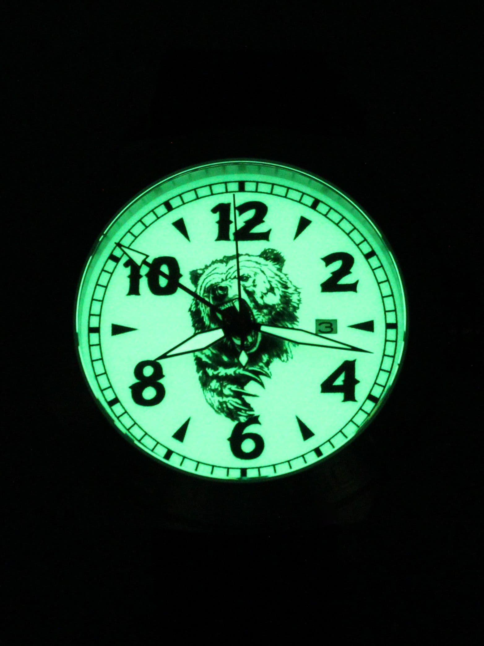 Часы Медведь механические с автоподзаводом (Seiko NH34A) 52.319.2