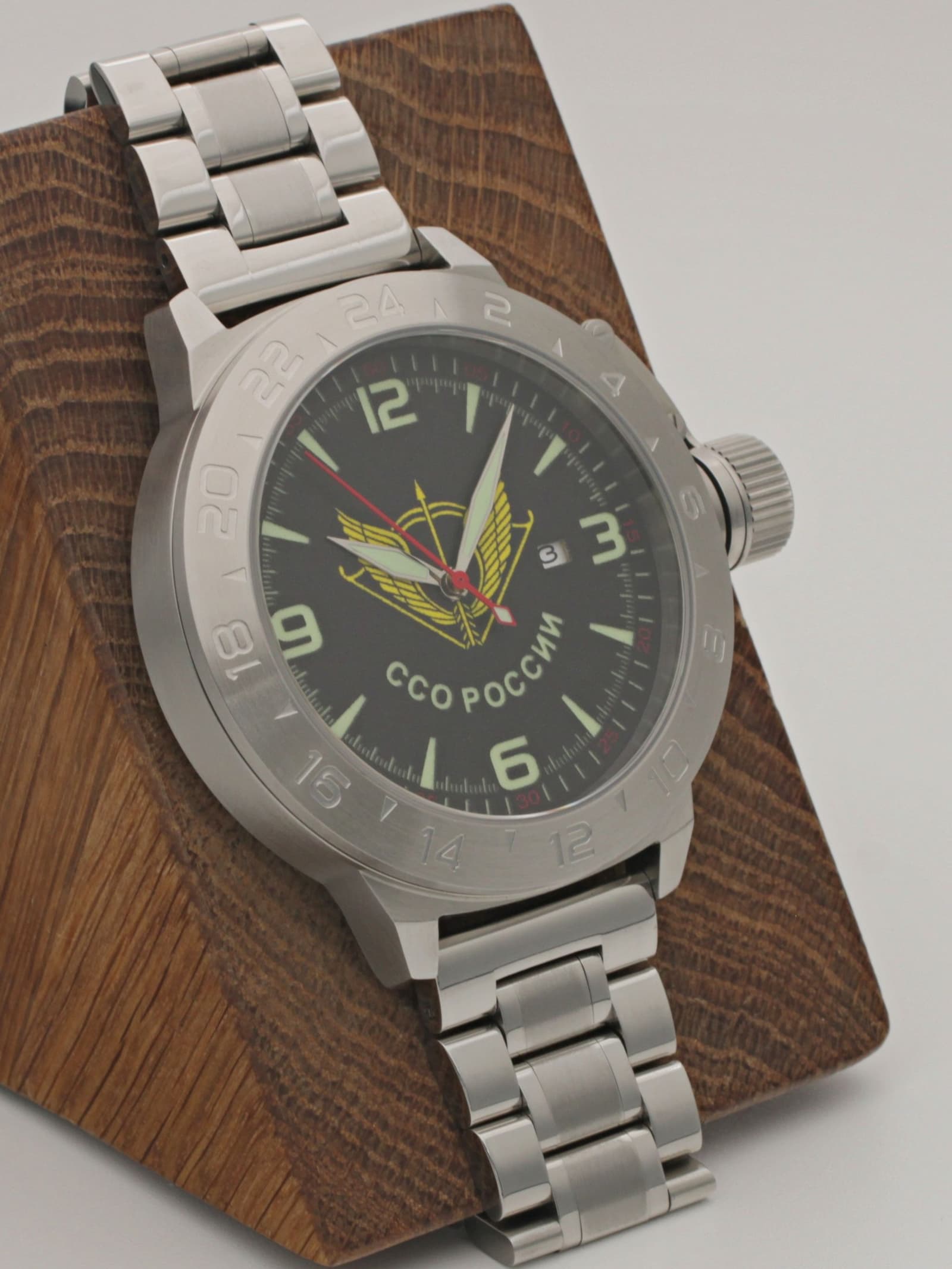 Часы ССО России механические с автоподзаводом (Seiko NH35A) 52.281.2