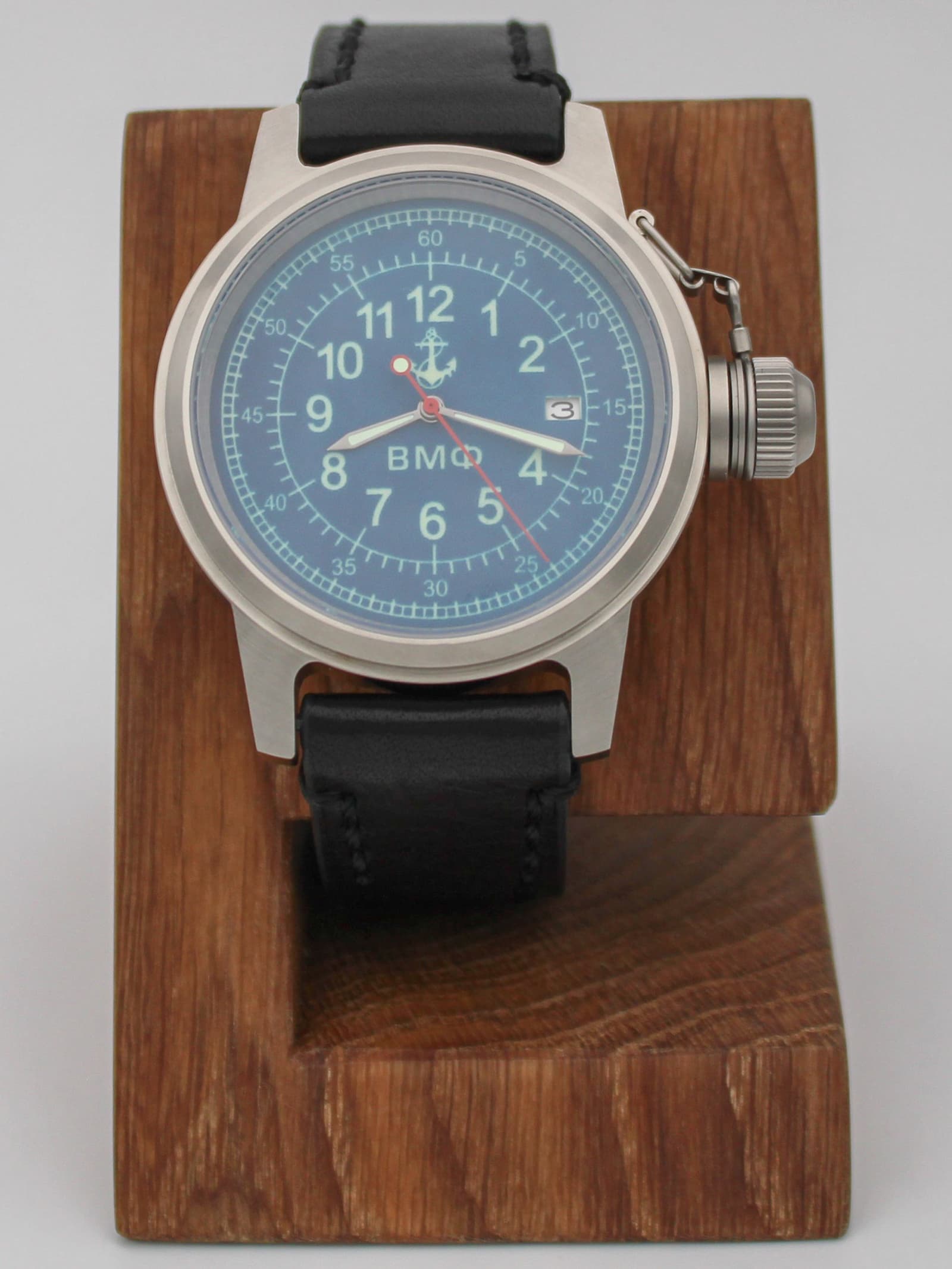 Часы ВМФ механические с автоподзаводом (Seiko NH35A) 45.322.01