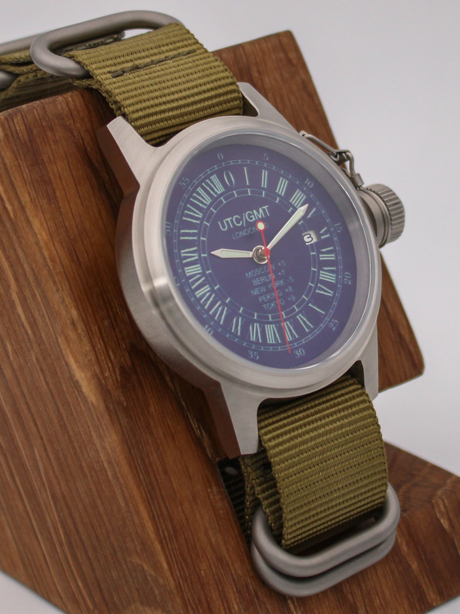 Часы Полярные UTC / GMT с автоподзаводом (Seiko NH34A) 45.266.21