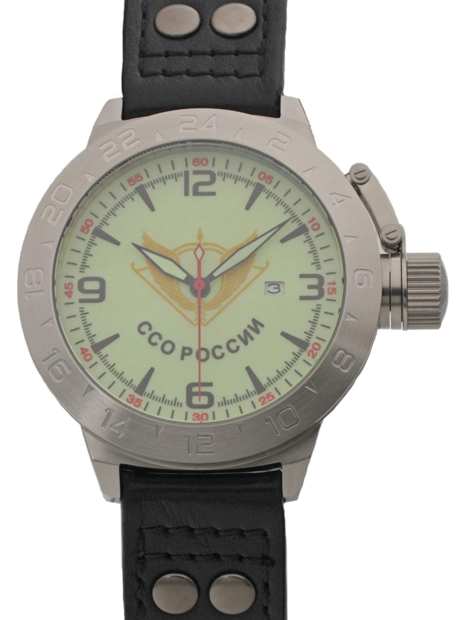 Часы ССО России механические с автоподзаводом (Seiko NH35A) 52.280.01