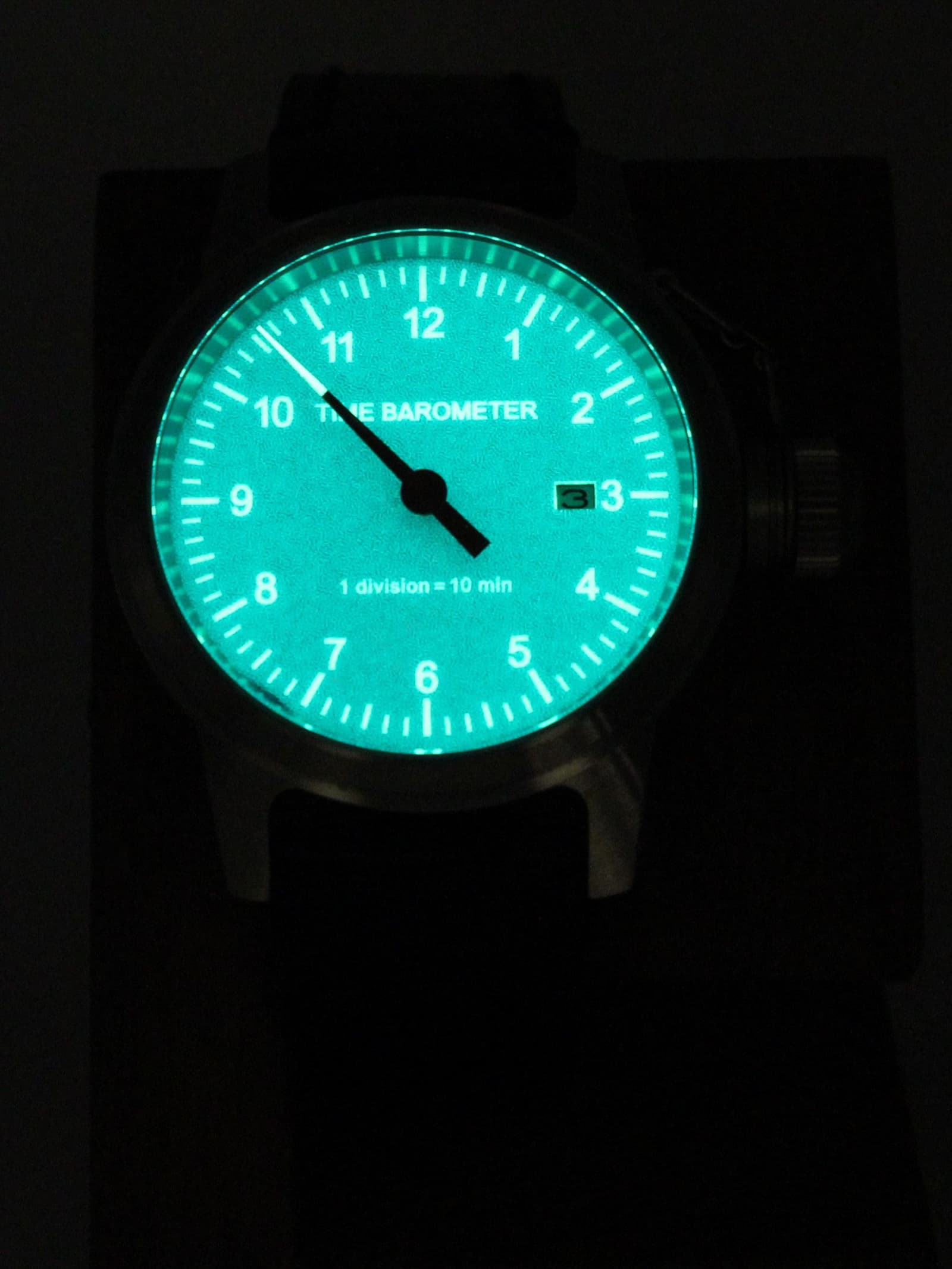 Часы Time Barometer однострелочные механические с автоподзаводом (Seiko NH35A) 45.179.01