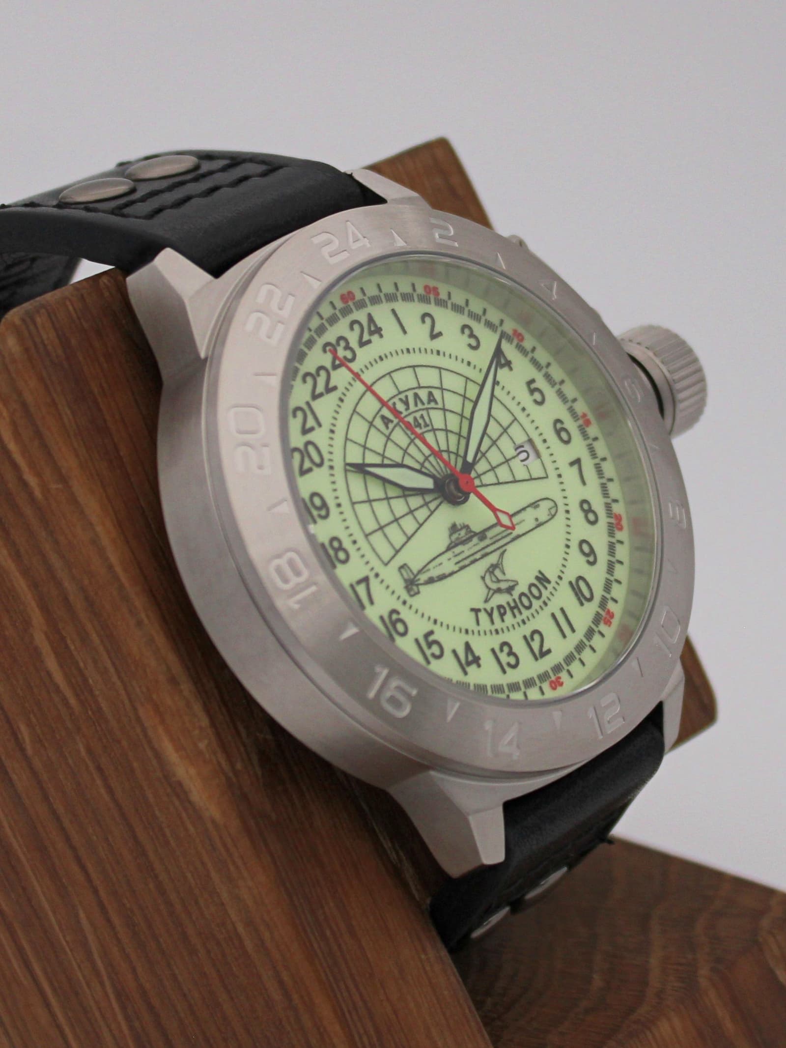 Часы 941 / Акула (Typhoon) механические с автоподзаводом (Seiko NH34A) 52.147.01
