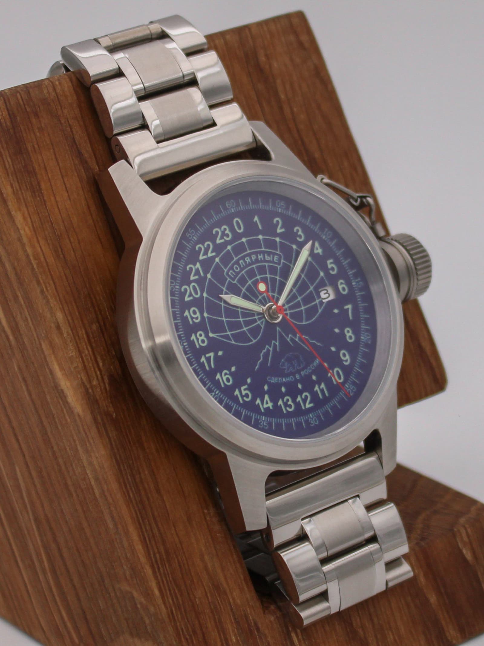 Часы Полярные механические с автоподзаводом (Seiko NH34A) 45.129.2