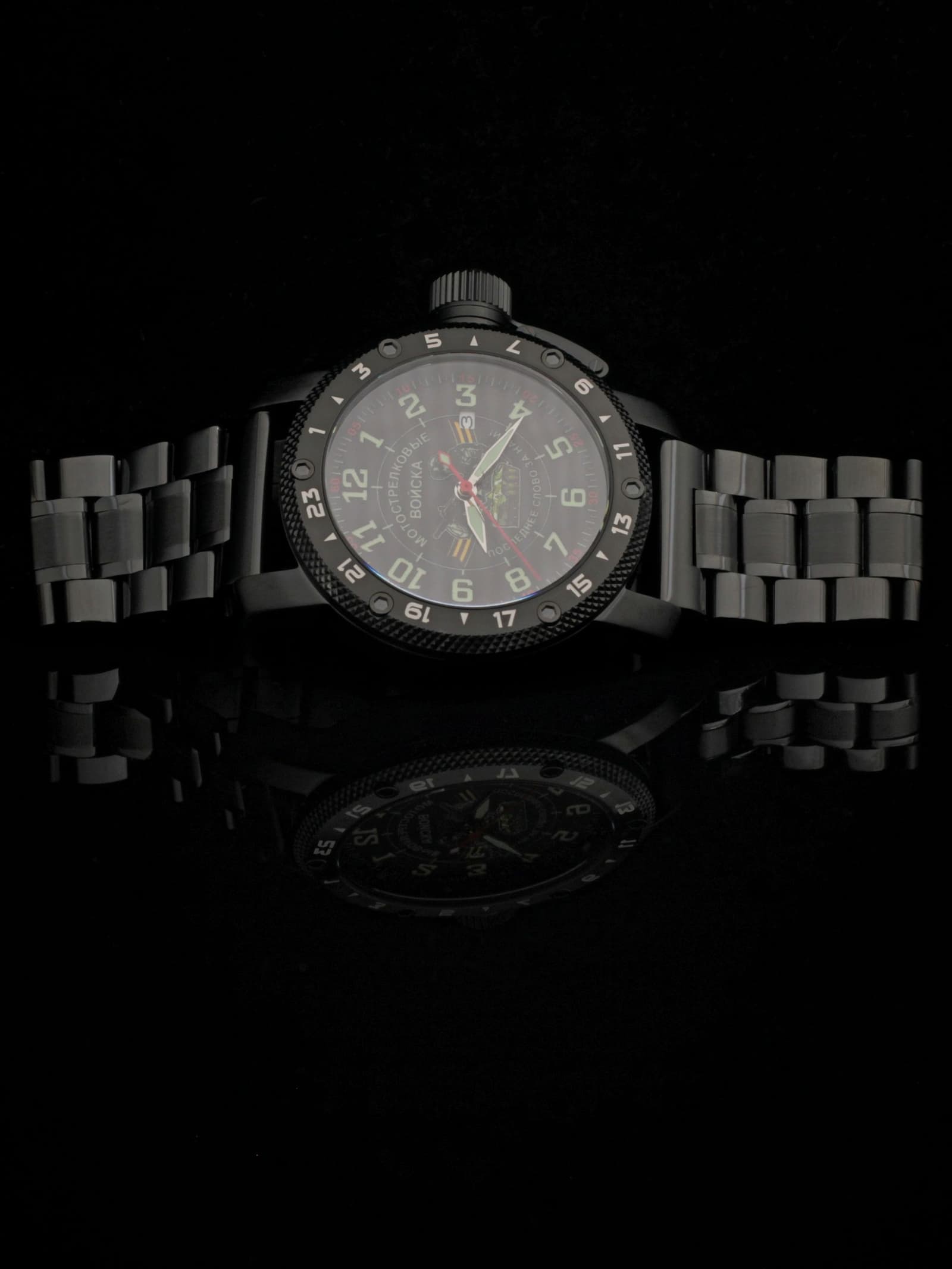 Часы Мотострелковые войска механические с автоподзаводом (Seiko NH35A) 147.286.1