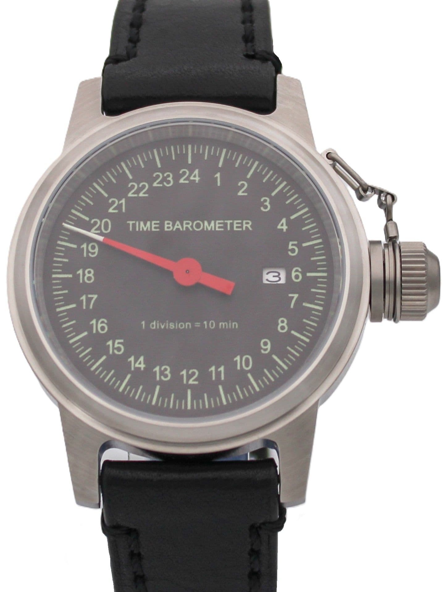 Часы Time Barometer однострелочные механические с автоподзаводом (Seiko NH34A) 45.601.01