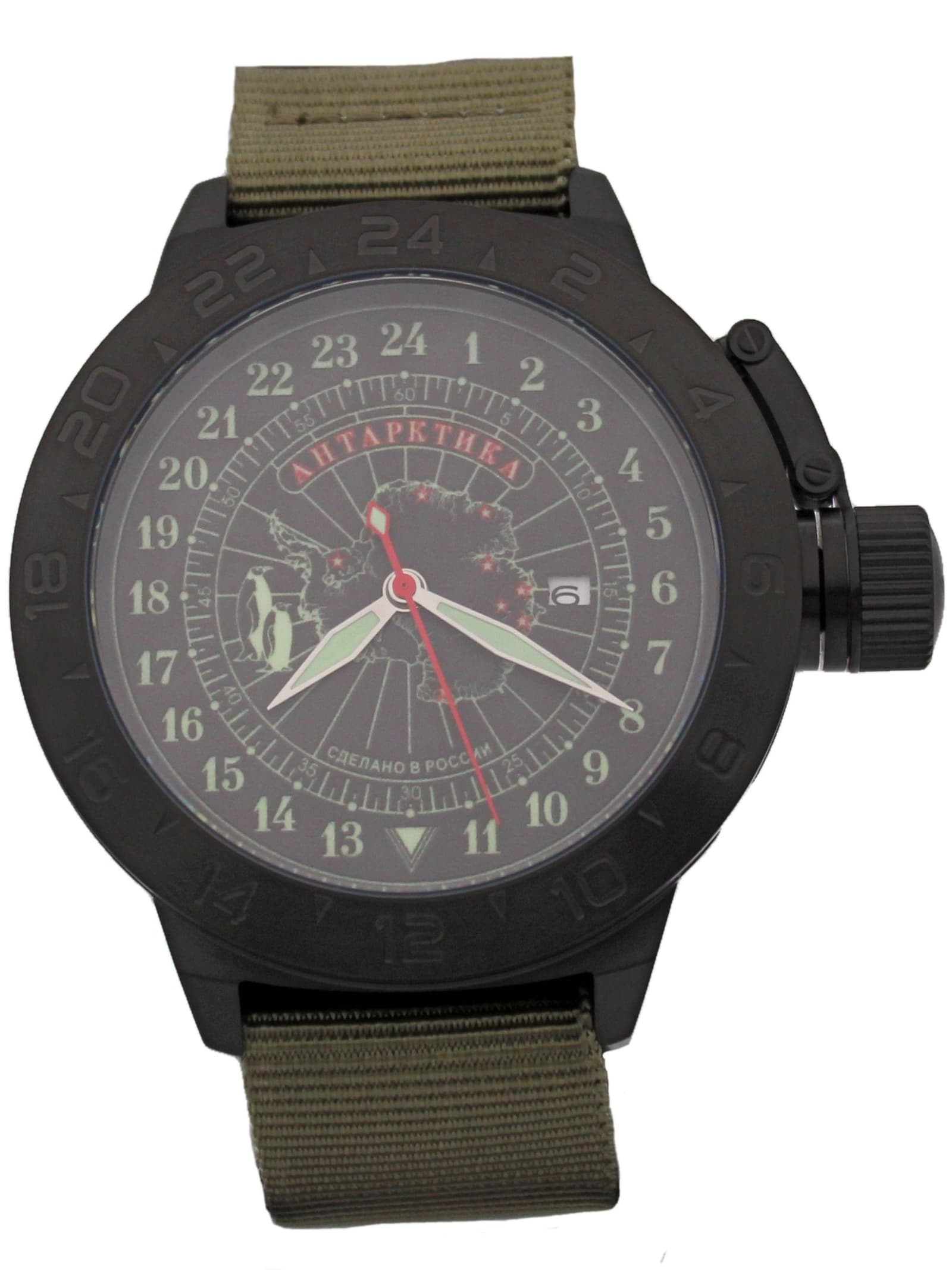 Часы Полярные / Антарктика механические с автоподзаводом (Seiko NH34A) 152.141.21