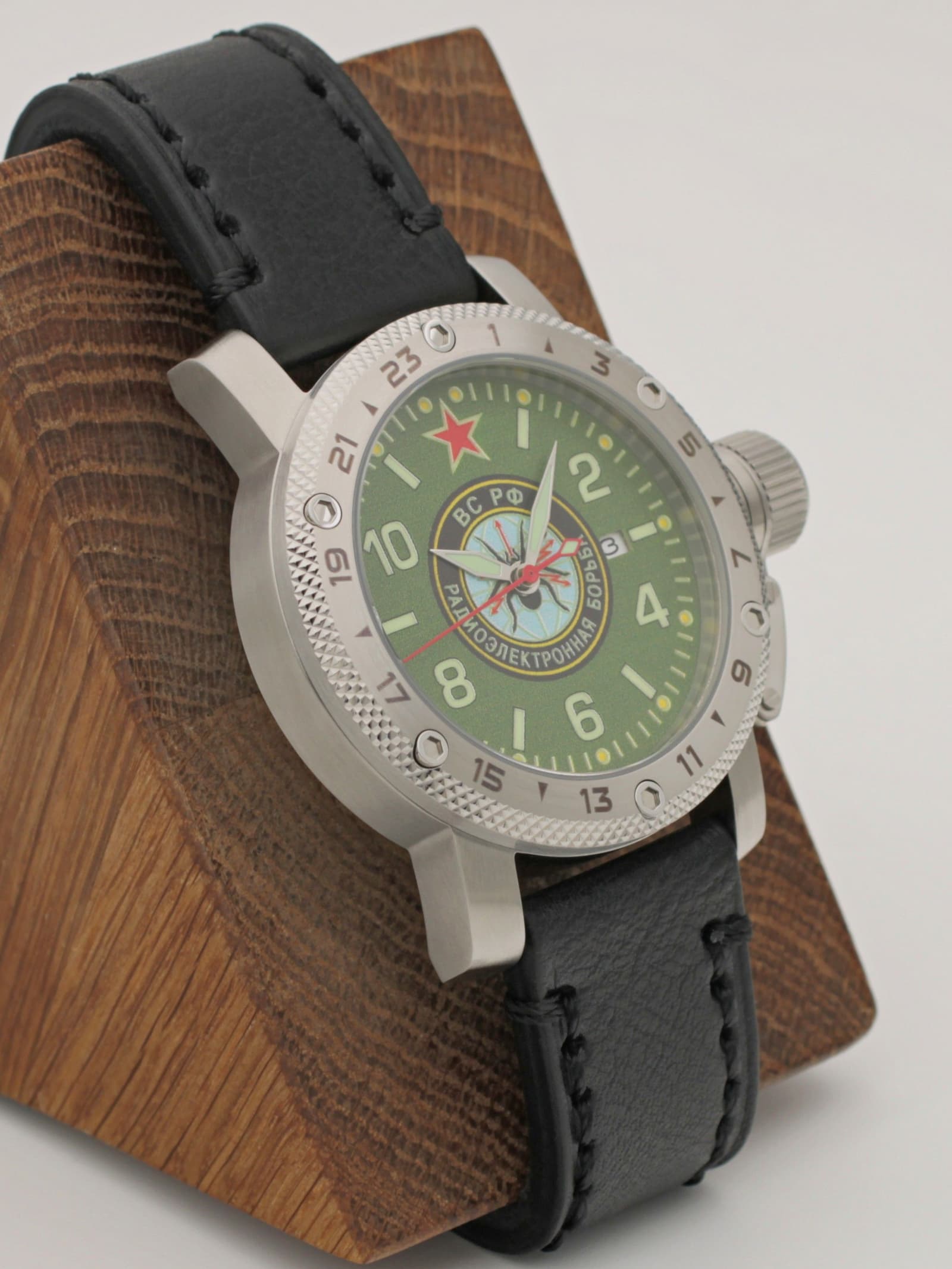 Часы Войска РЭБ механические с автоподзаводом (Seiko NH35A) 47.277.01