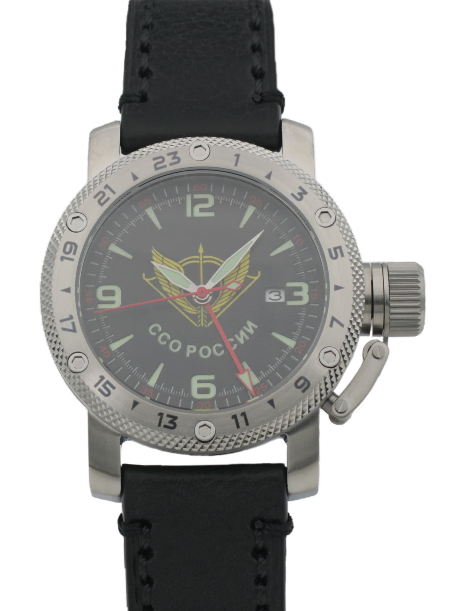 Часы ССО России механические с автоподзаводом (Seiko NH34A) 47.281.01