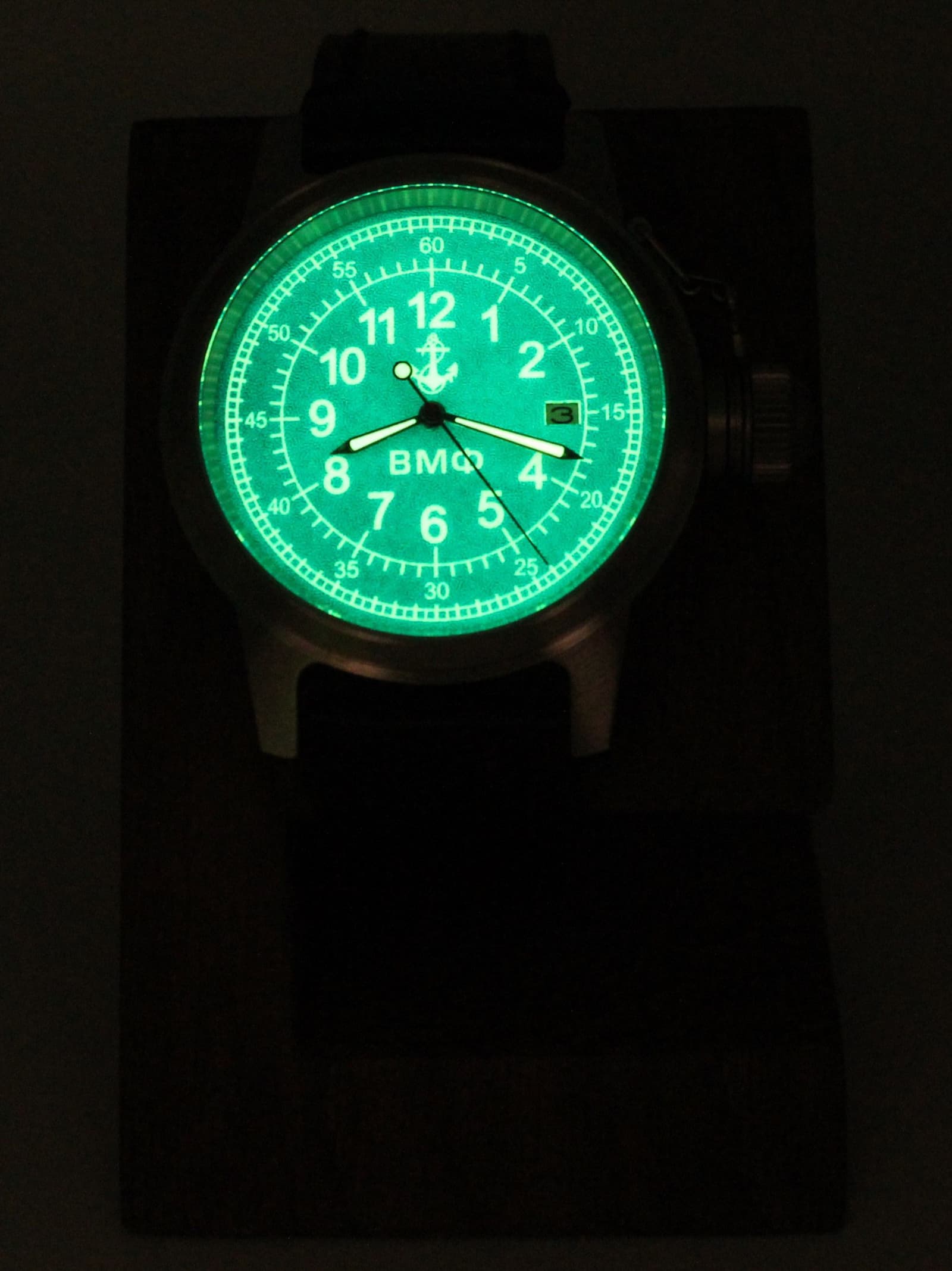 Часы ВМФ механические с автоподзаводом (Seiko NH35A) 45.322.01