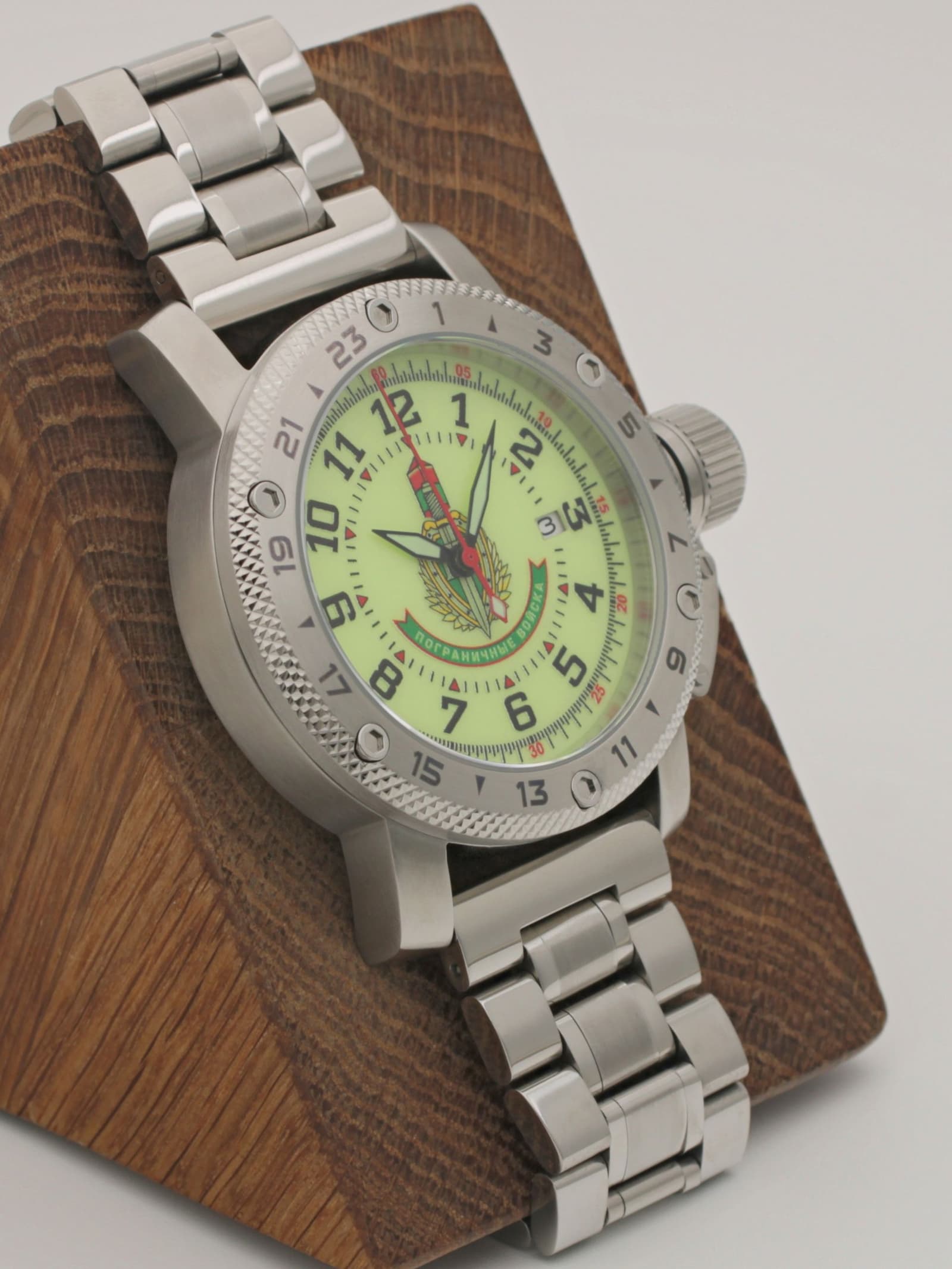 Часы Погранвойска механические с автоподзаводом (Seiko NH35A) 47.355.2