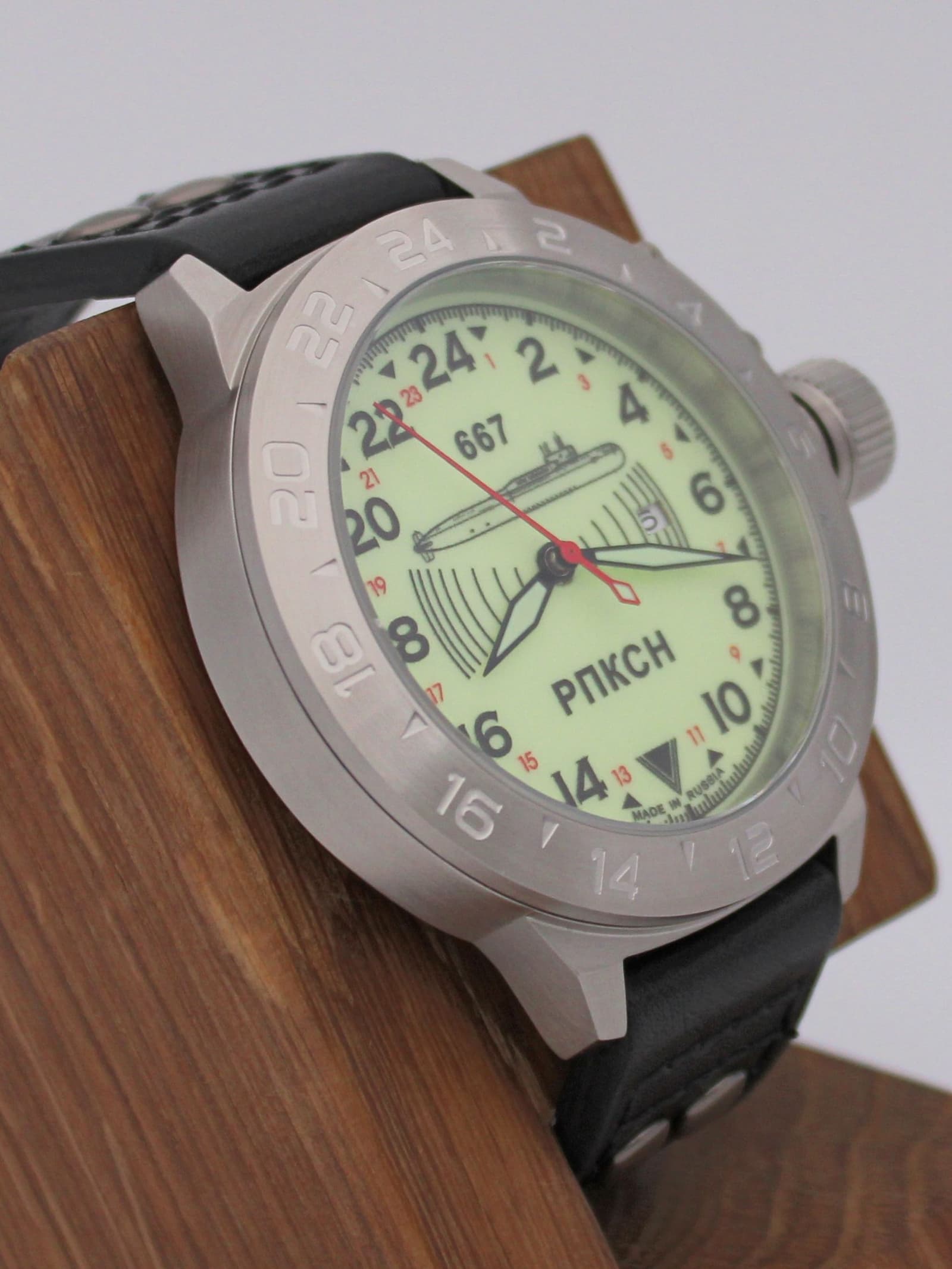 Часы 667 РПКСН механические с автоподзаводом (Seiko NH34A) 52.038.01