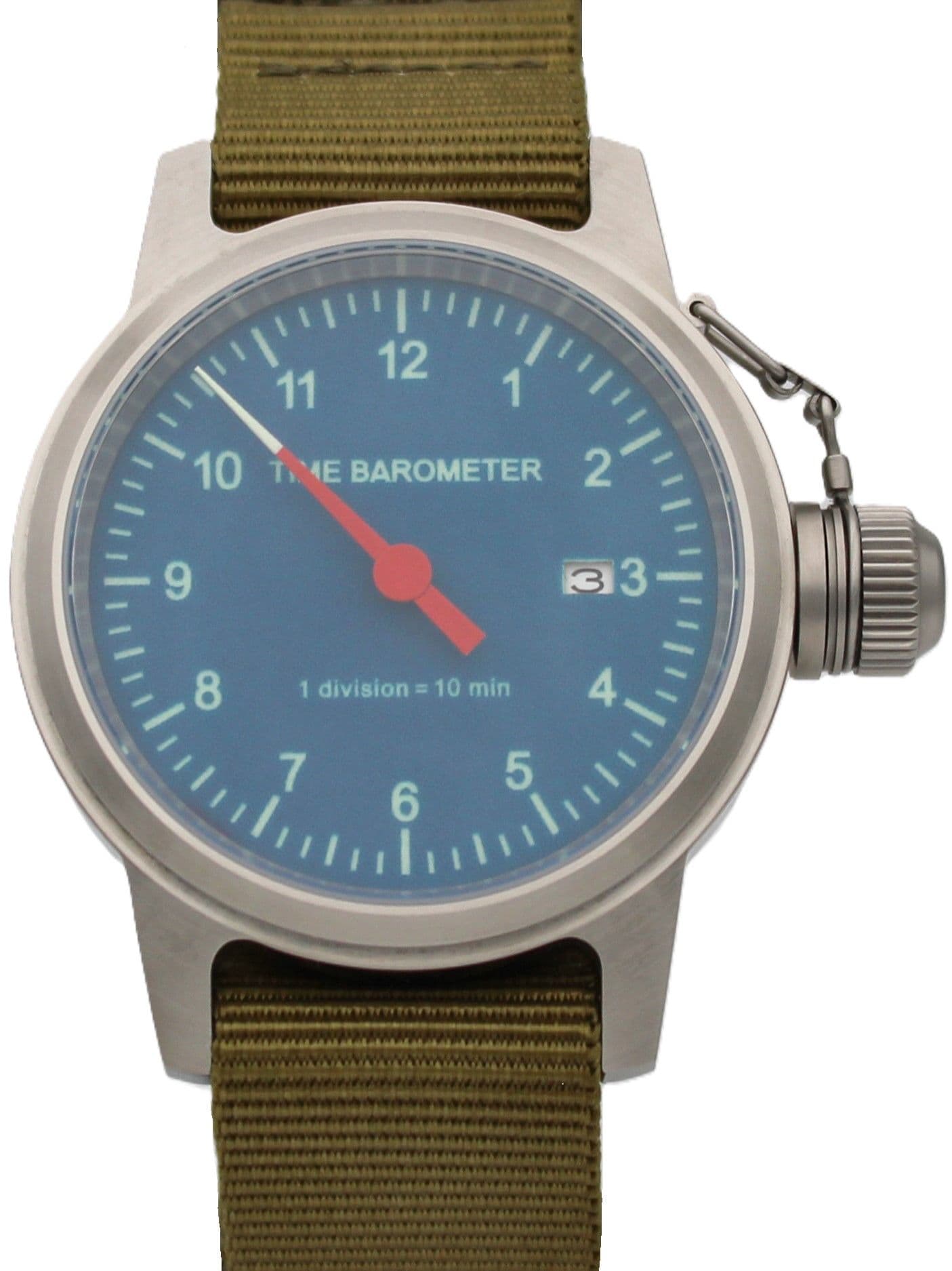 Часы Time Barometer однострелочные механические с автоподзаводом (Seiko NH35A) 45.179.21