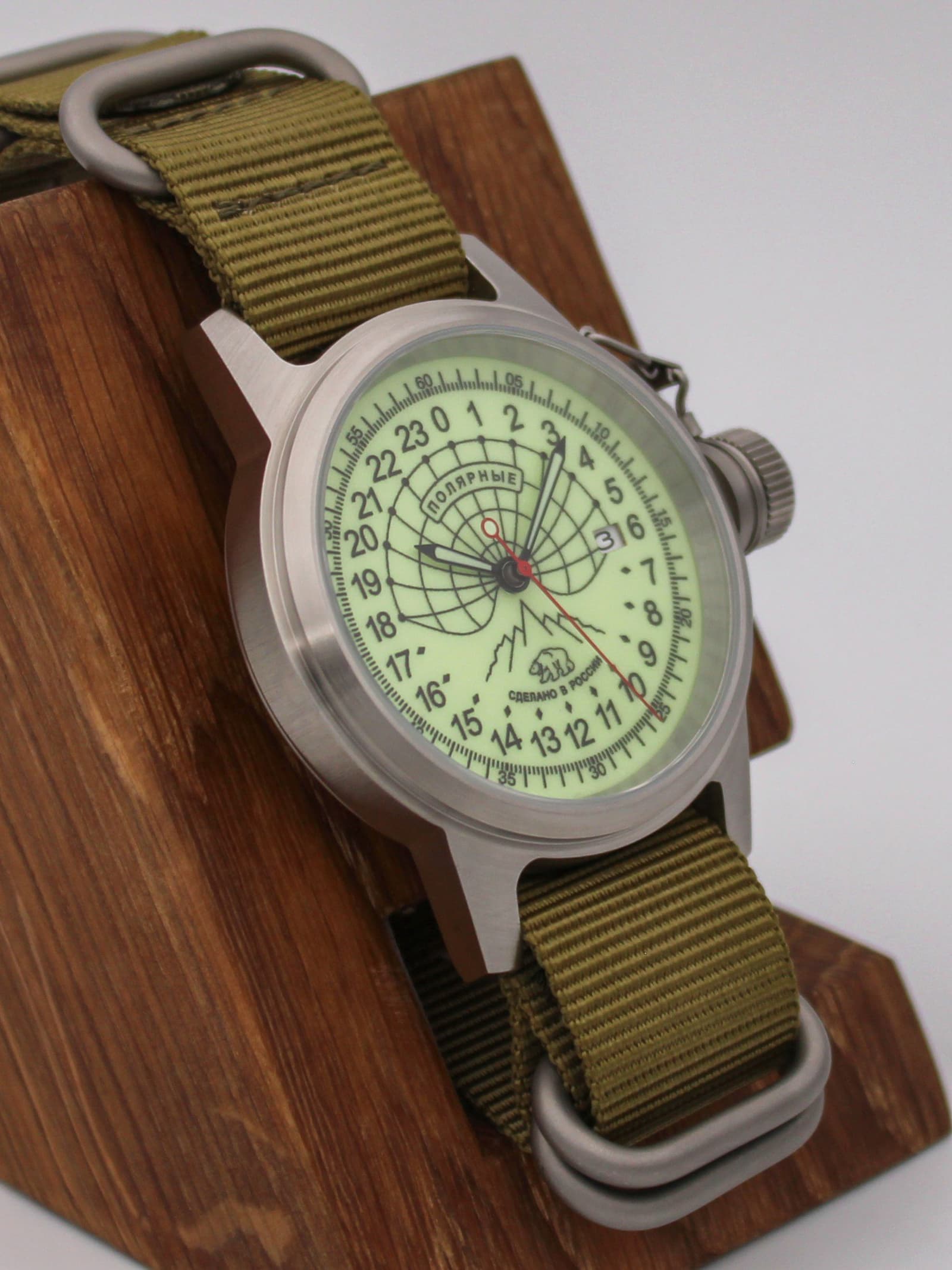Часы Полярные механические с автоподзаводом (Seiko NH34A) 45.131.21