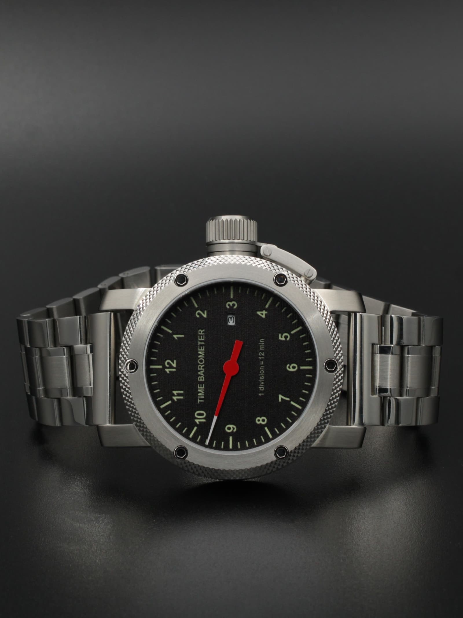 Часы Time Barometer однострелочные механические с автоподзаводом (Miyota 8215) 05.1177.2