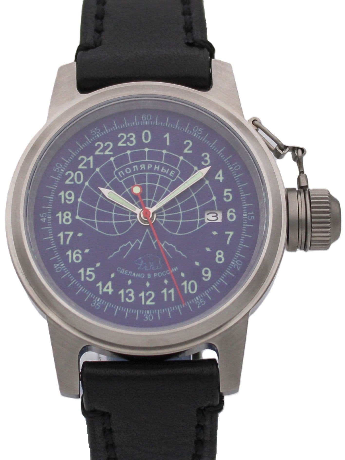 Часы Полярные механические с автоподзаводом (Seiko NH34A) 45.129.01