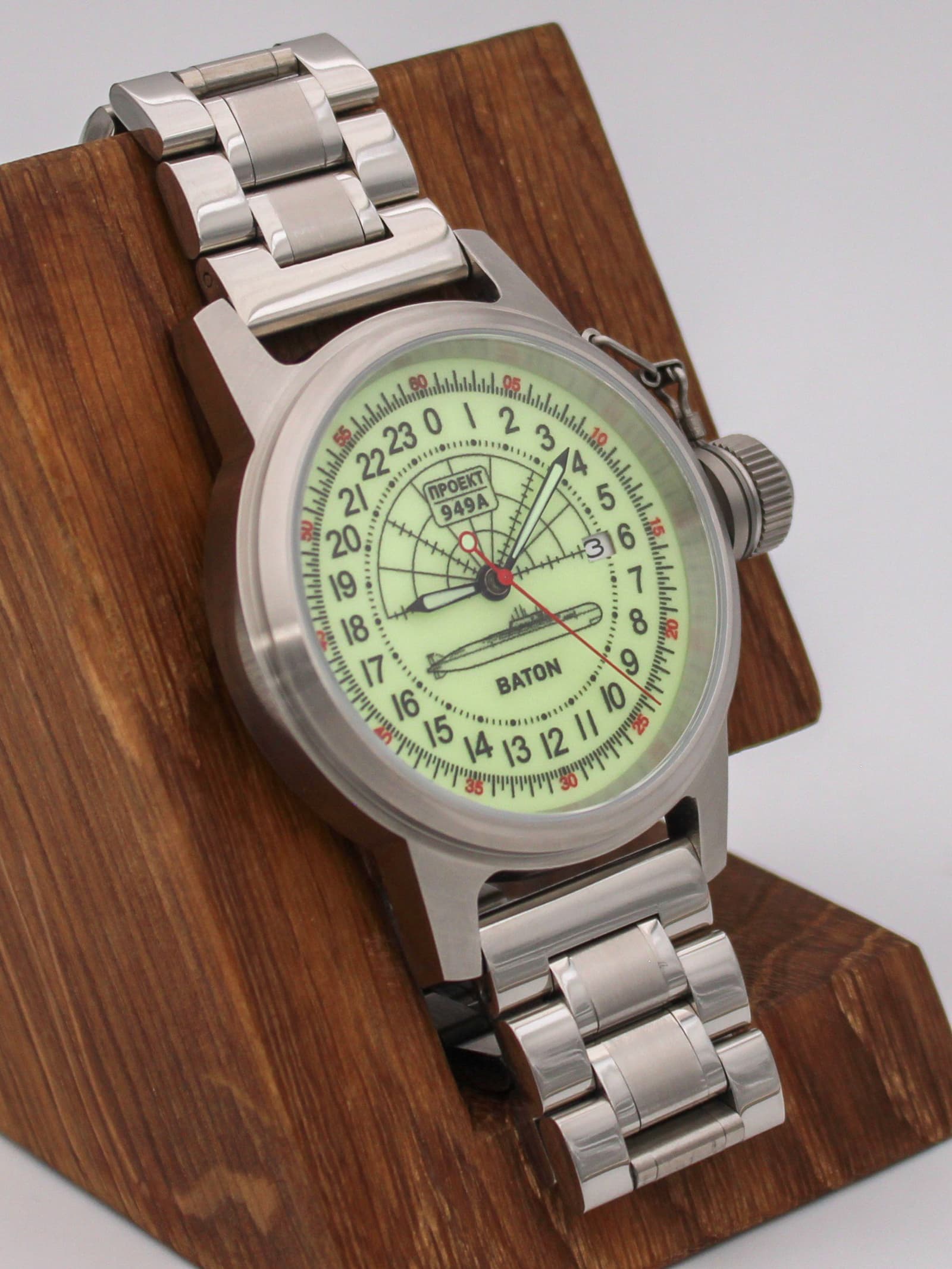 Часы 949А / Baton механические с автоподзаводом (Seiko NH34A) 45.046.2