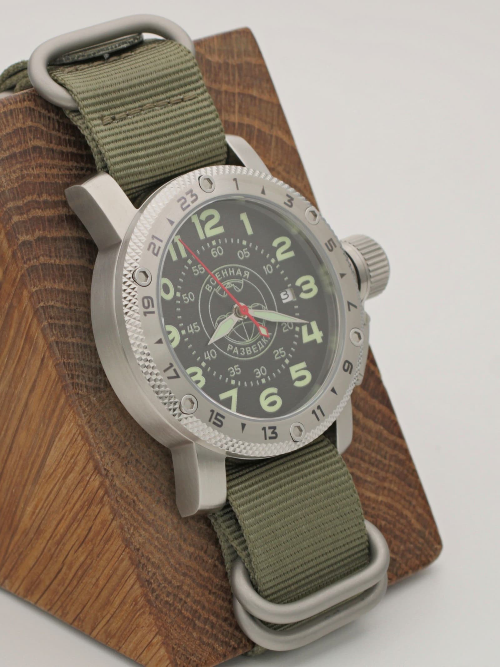 Часы Военная разведка механические с автоподзаводом (Seiko NH35A) 47.169.21