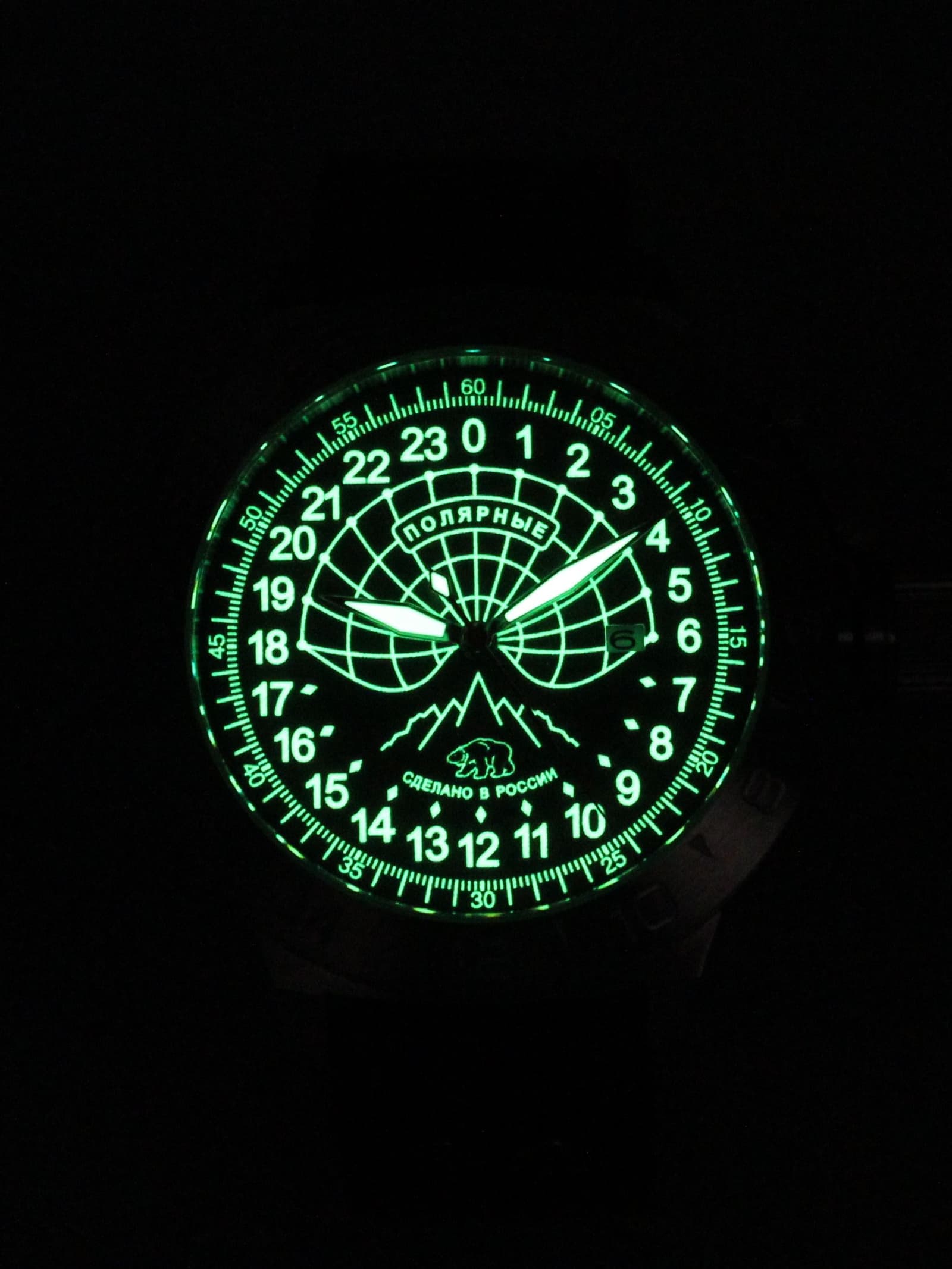 Часы Полярные механические с автоподзаводом (Seiko NH34A) 52.133.01