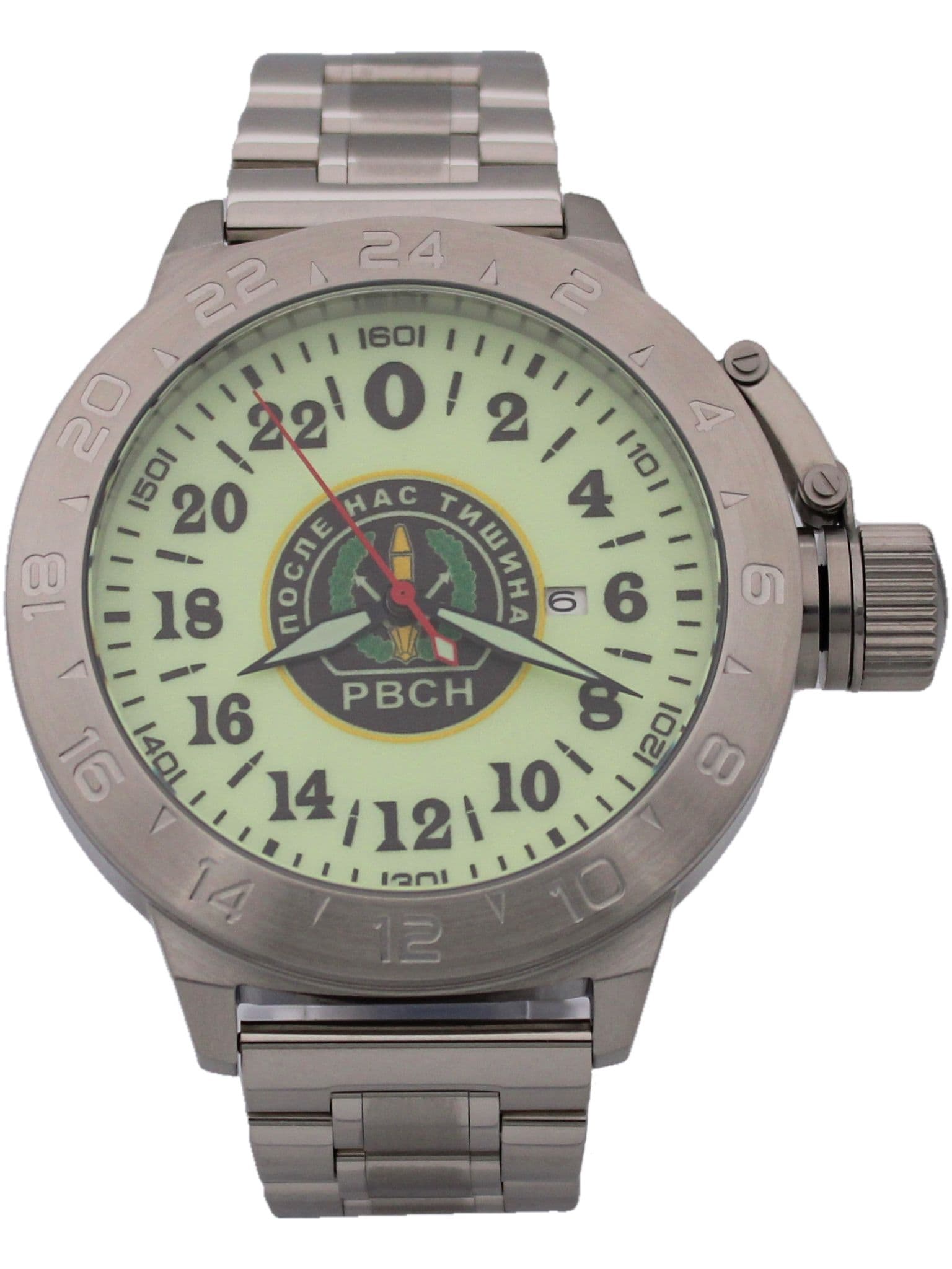 Часы РВСН механические с автоподзаводом (Seiko NH34A) 52.160.2