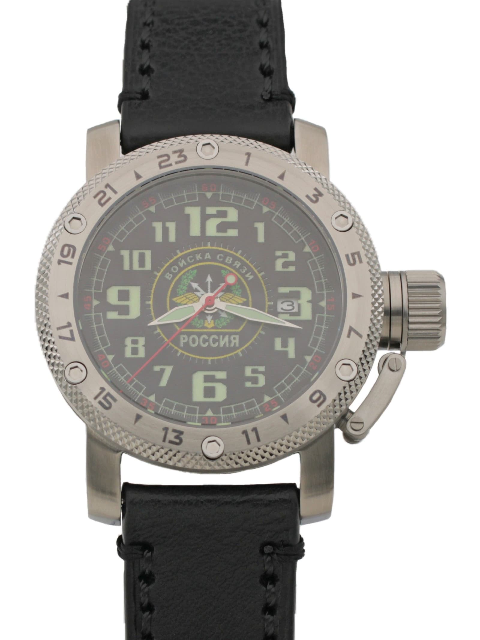 Часы Войска связи механические с автоподзаводом (Seiko NH35A) 47.197.01