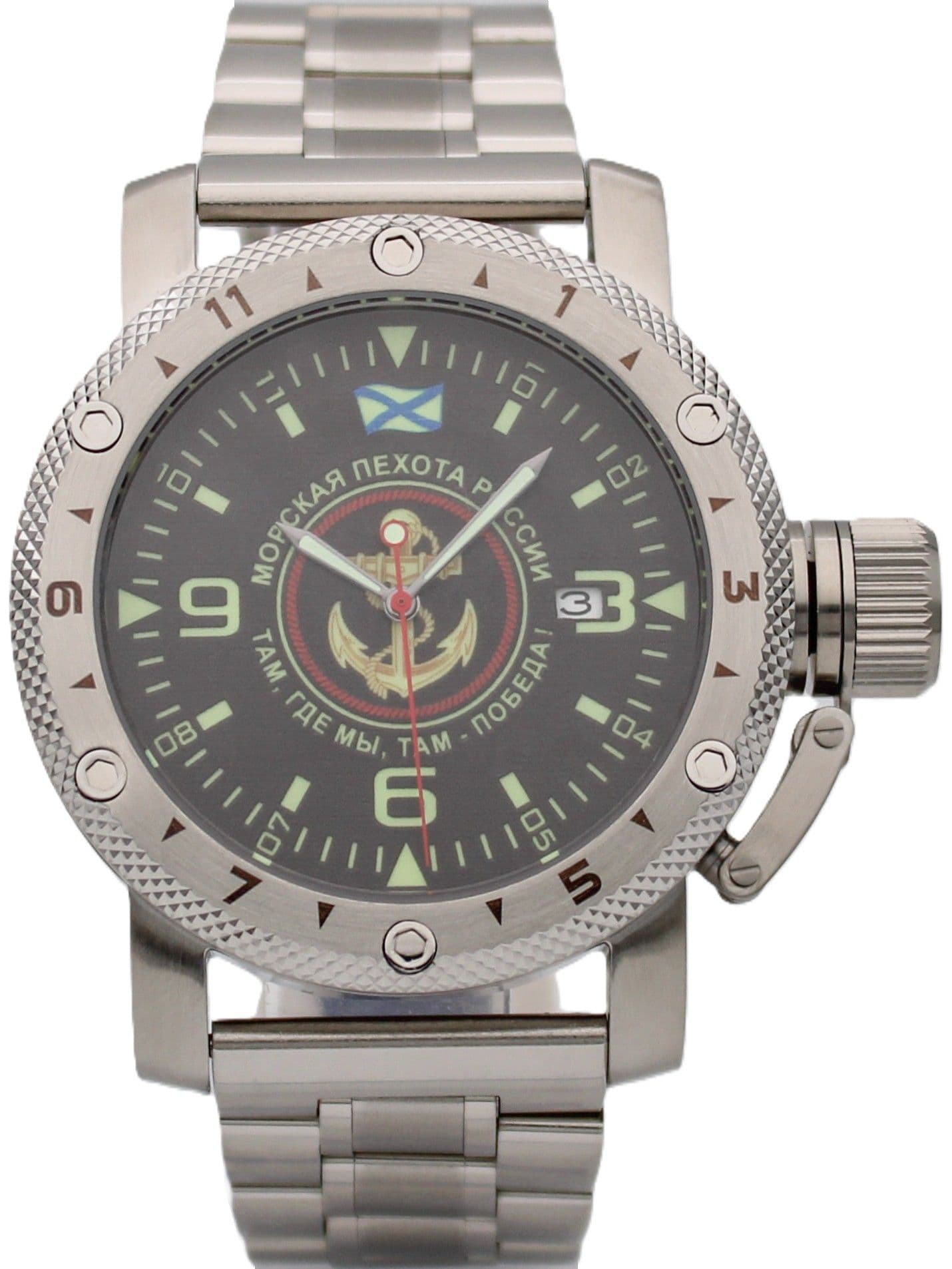 Часы Морская пехота механические с автоподзаводом (Seiko NH35A) 47.167.2