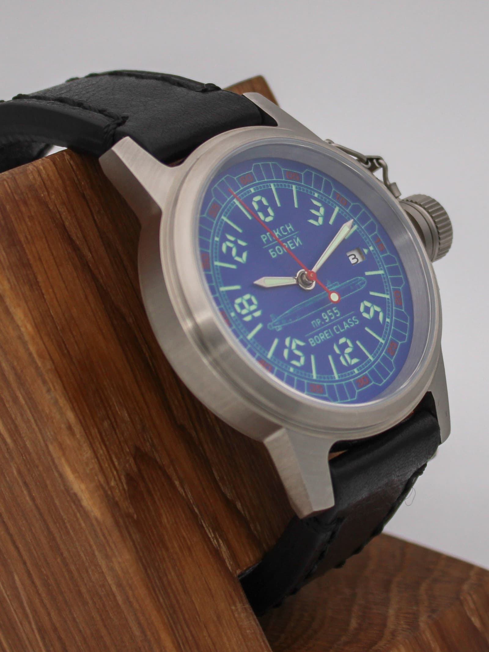 Часы РПКСН 955 Борей (Borei class) механические с автоподзаводом (Seiko NH34A) 45.192.01