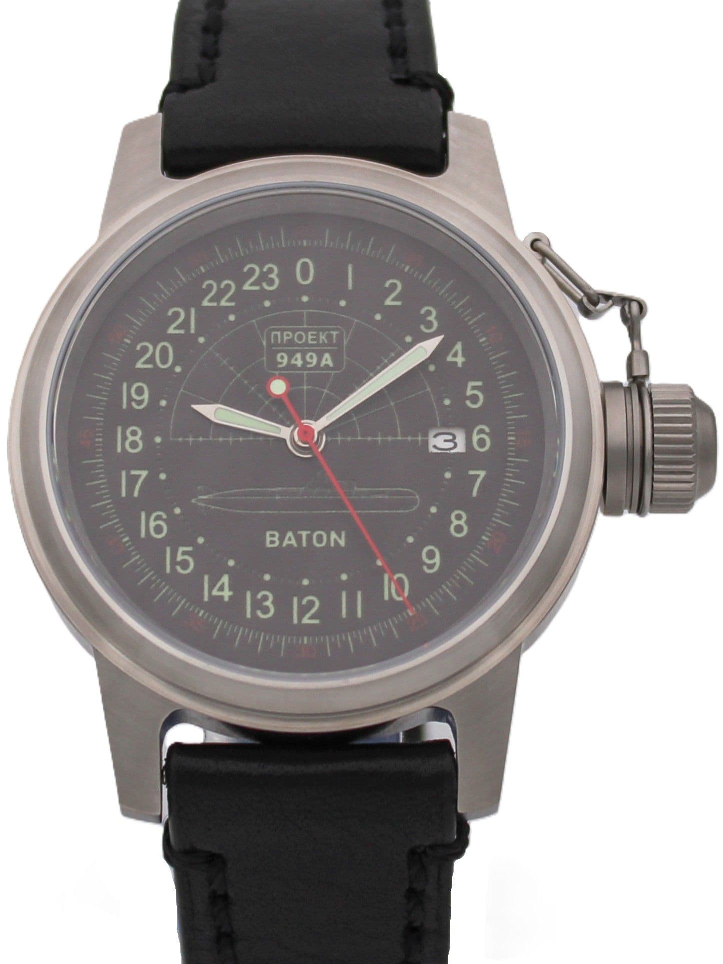 Часы 949А / Baton механические с автоподзаводом (Seiko NH34A) 45.047.01
