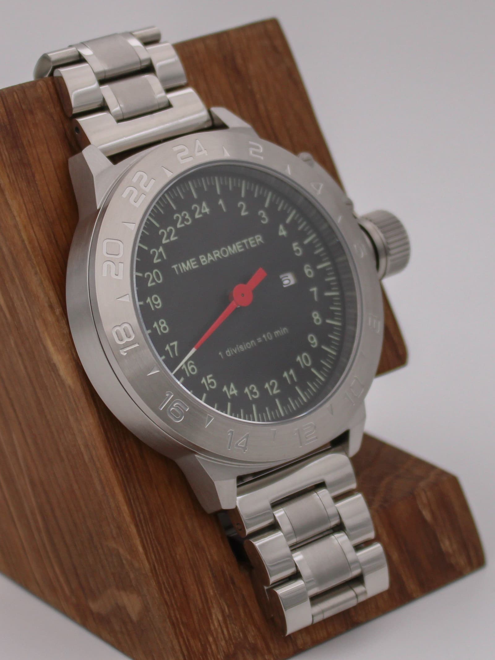 Часы Time Barometer однострелочные механические с автоподзаводом (Seiko NH34A) 52.601.2