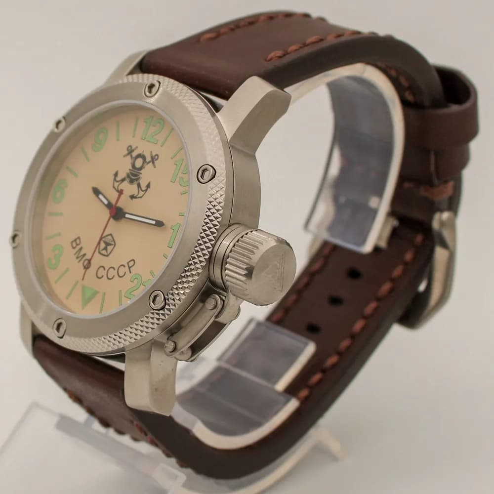 Часы ВМФ СССР механические 022.02 механизм Ракета 2623