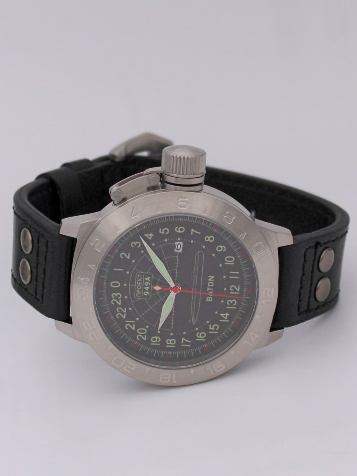 Часы 949А / Baton кварцевые (Ronda 515.24H) Q52.047.01