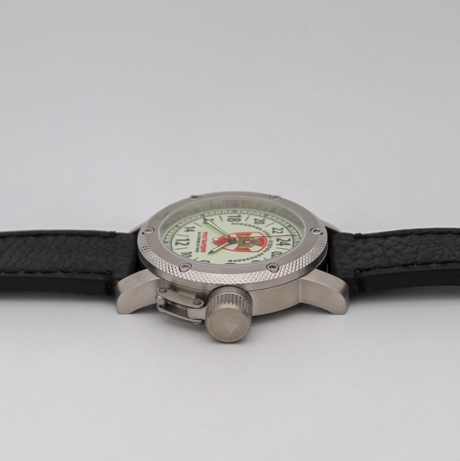 Часы Росгвардия / На страже 24 часа / Победишь себя - будешь непобедим / механизм Восток 2431