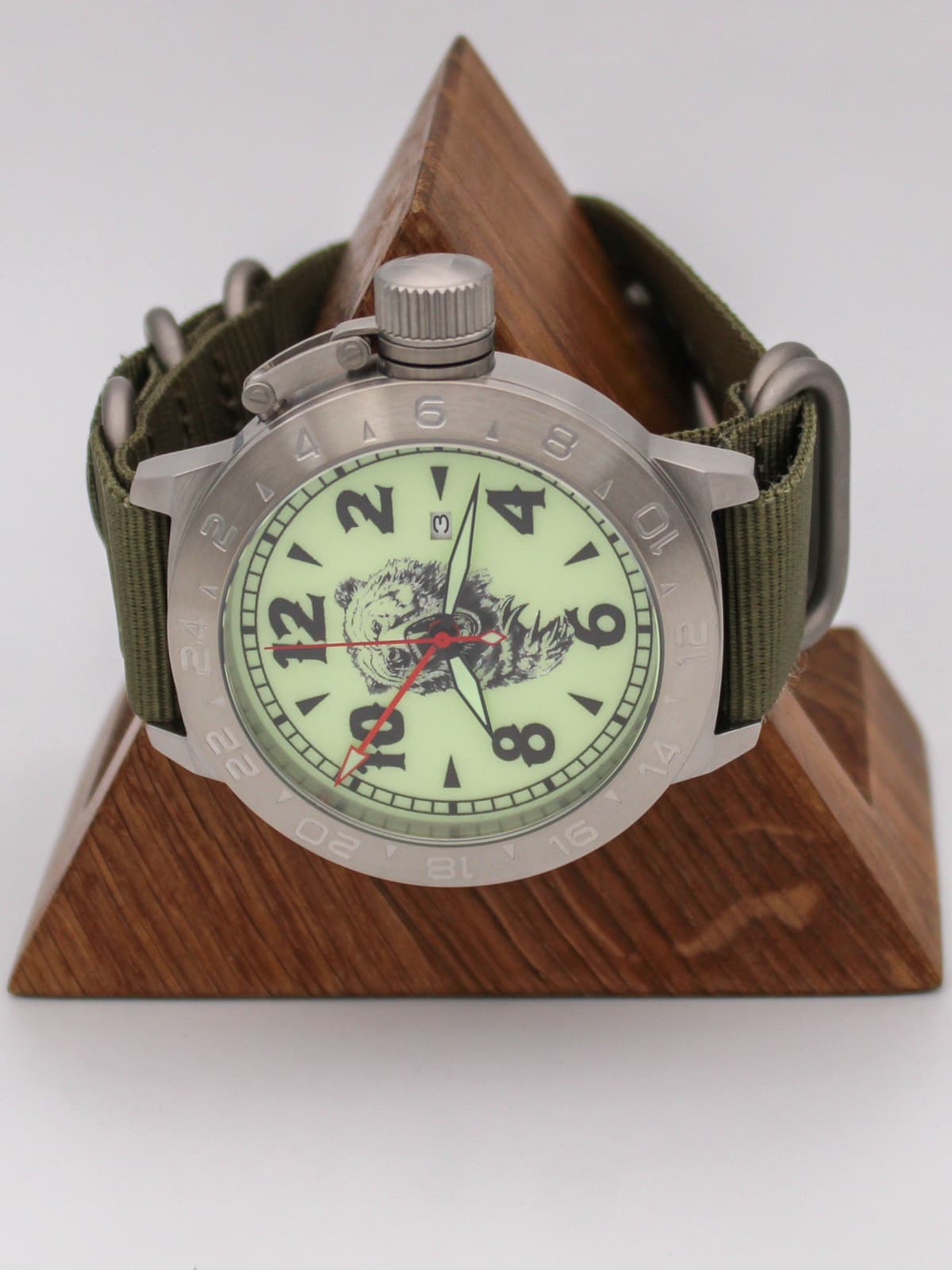 Часы Медведь механические с автоподзаводом (Seiko NH34A) 52.319.21