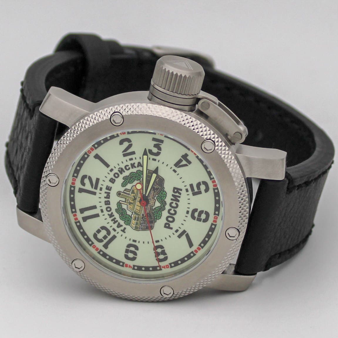 Часы Танковые войска РОССИЯ, механизм Восток 2415.01
