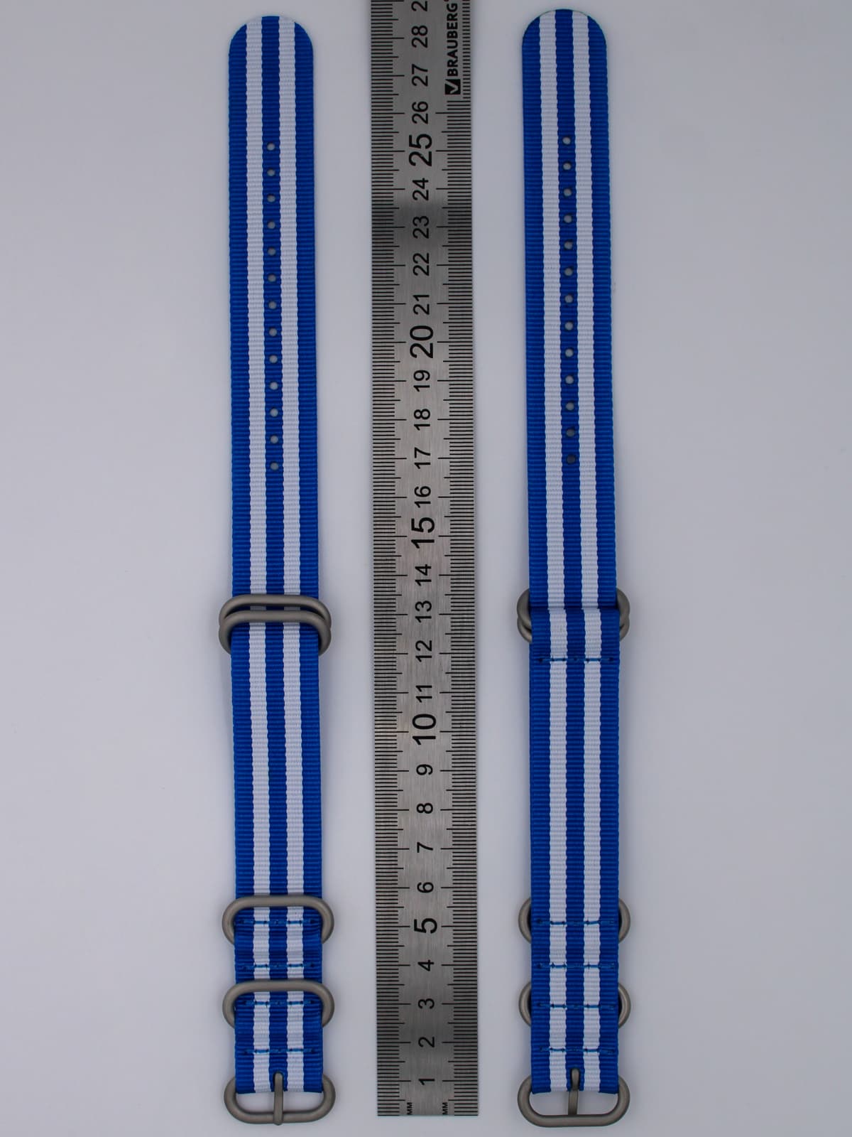 Ремешок для наручных часов нейлоновый 22 мм