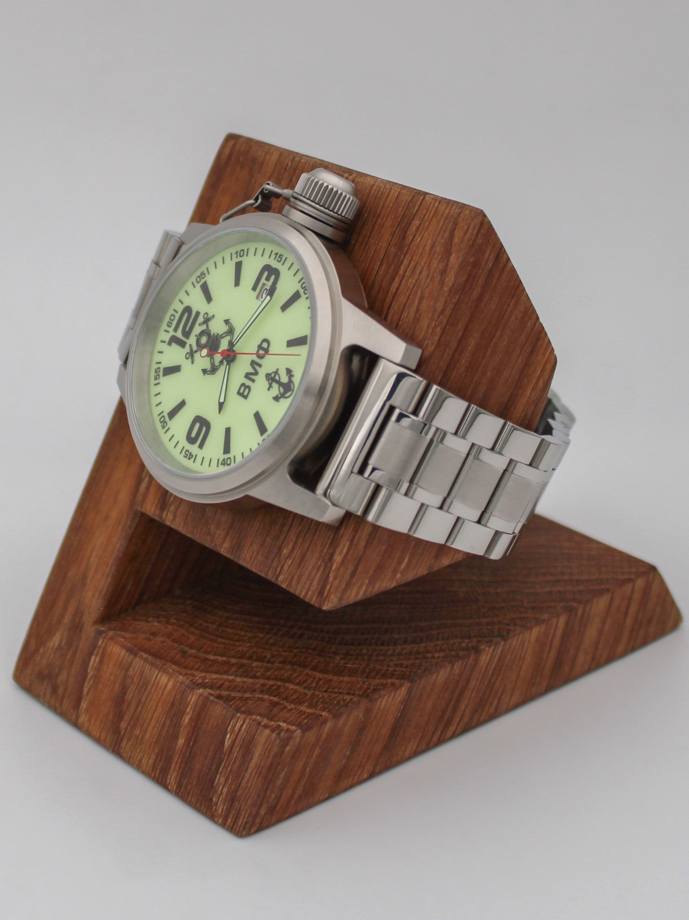 Часы ВМФ механические с автоподзаводом (Seiko NH35A) 45.025.2