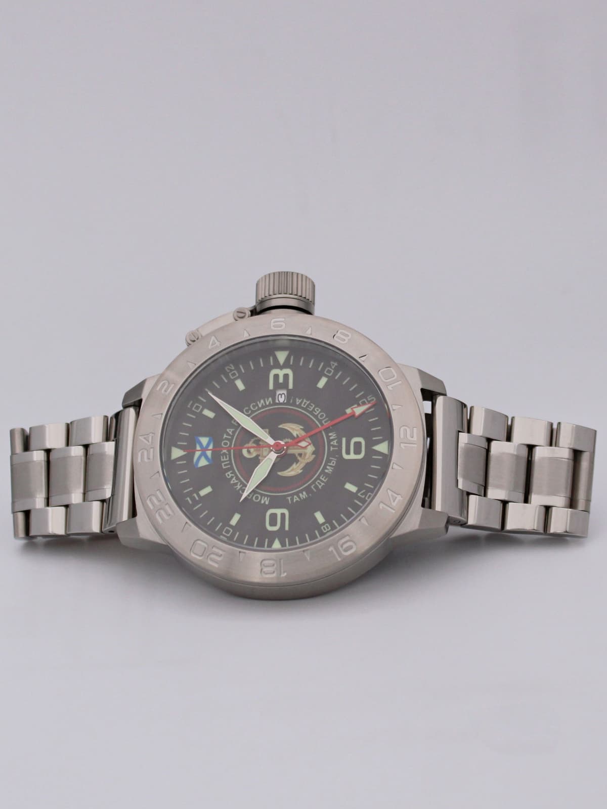 Часы Морская пехота механические с автоподзаводом (Seiko NH34A) 52.167.2