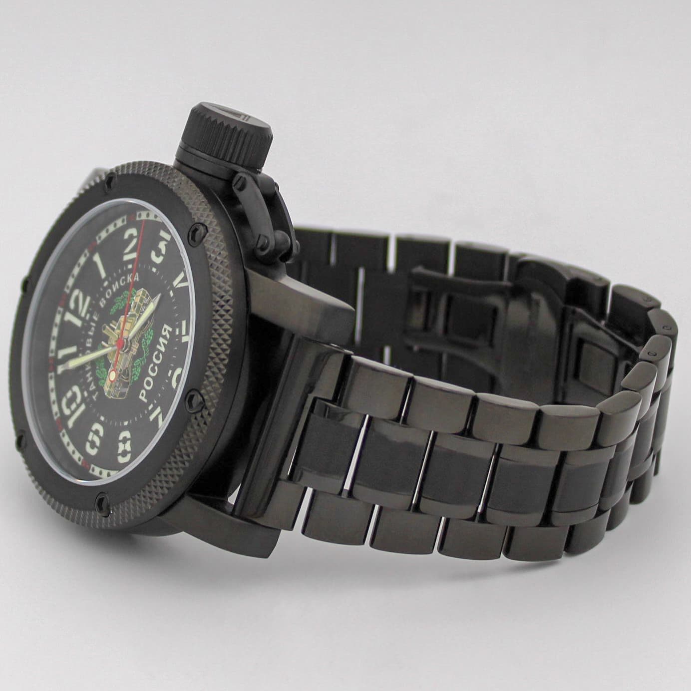 Часы Танковые войска РОССИЯ, механизм Восток 2415.01