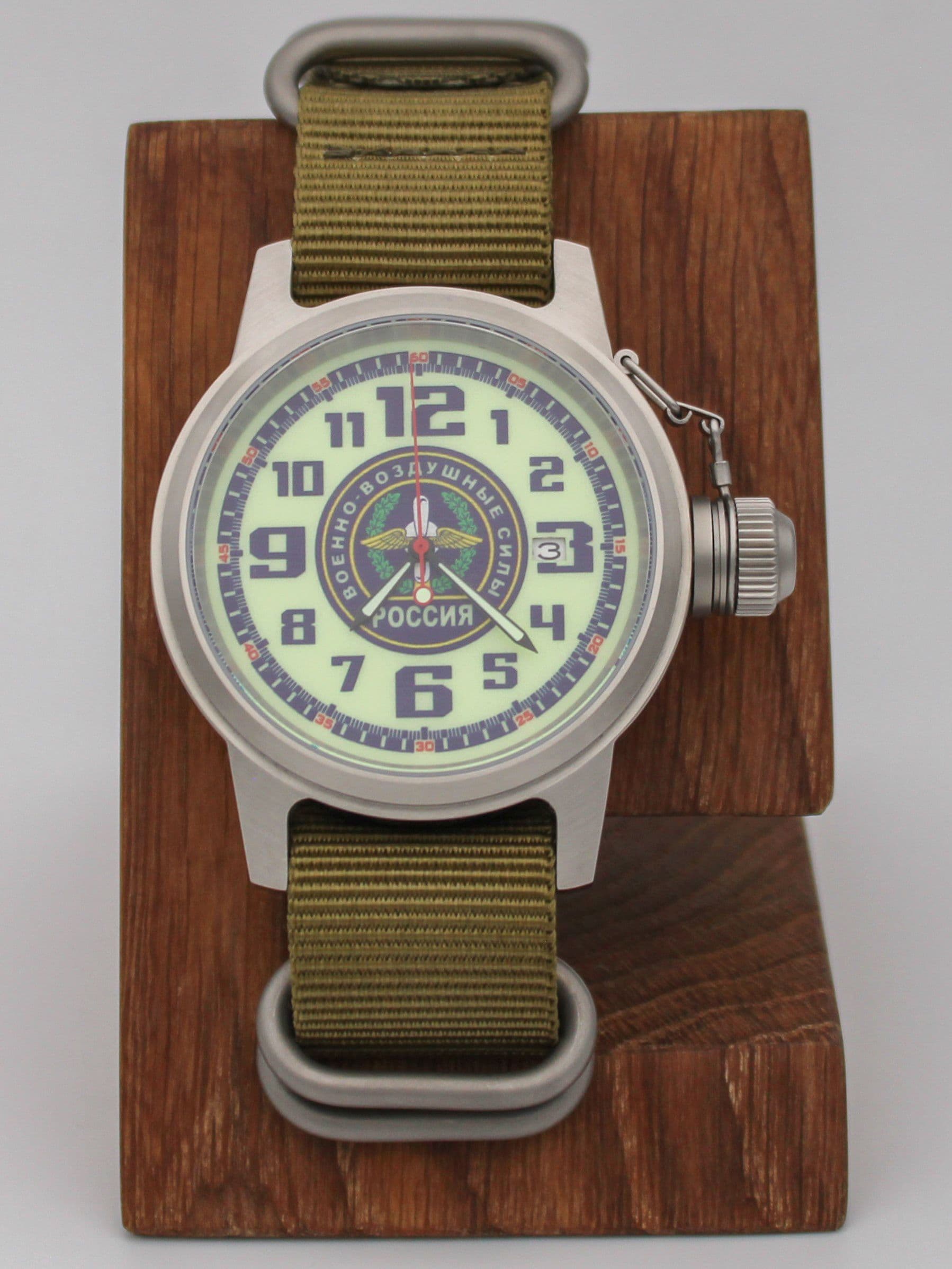 Часы ВВС механические с автоподзаводом (Seiko NH35A) 45.208.21