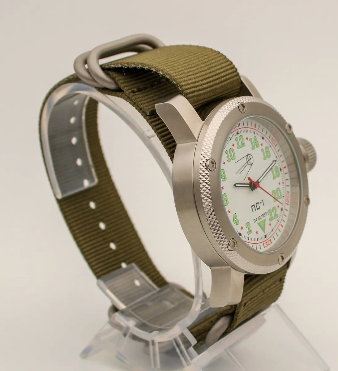 Часы наручные  "Простейший Спутник-1", механические  121.21 ,  противоударные,  механизм Ракета 2623 Н