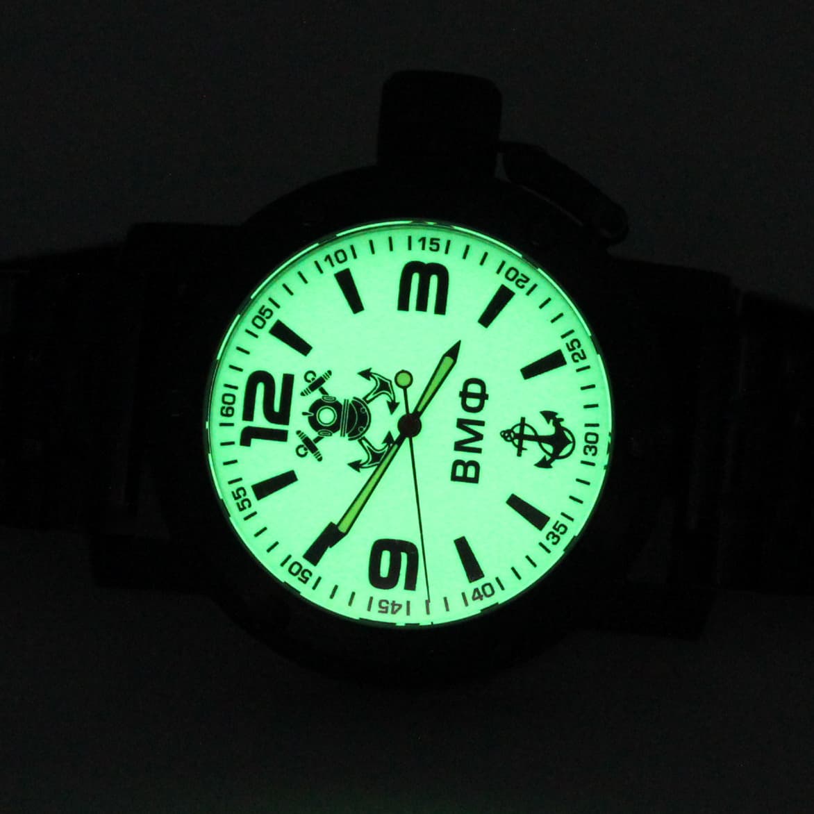 Часы ВМФ(с якорем) механизм Восток 2415.01