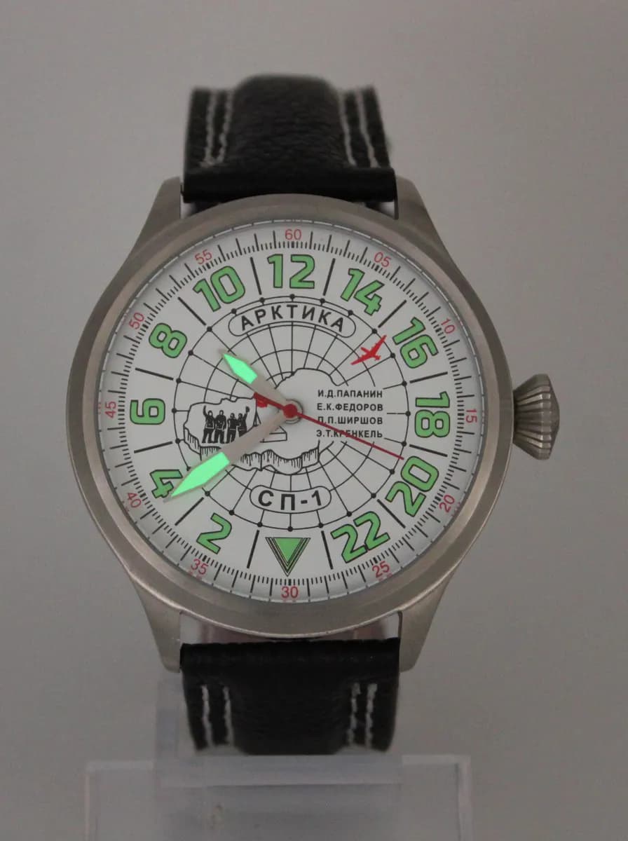 Часы наручные Полярные, механические Арктика "Северный Полюс-1", 11.223.011 ,  механизм Восток 2423