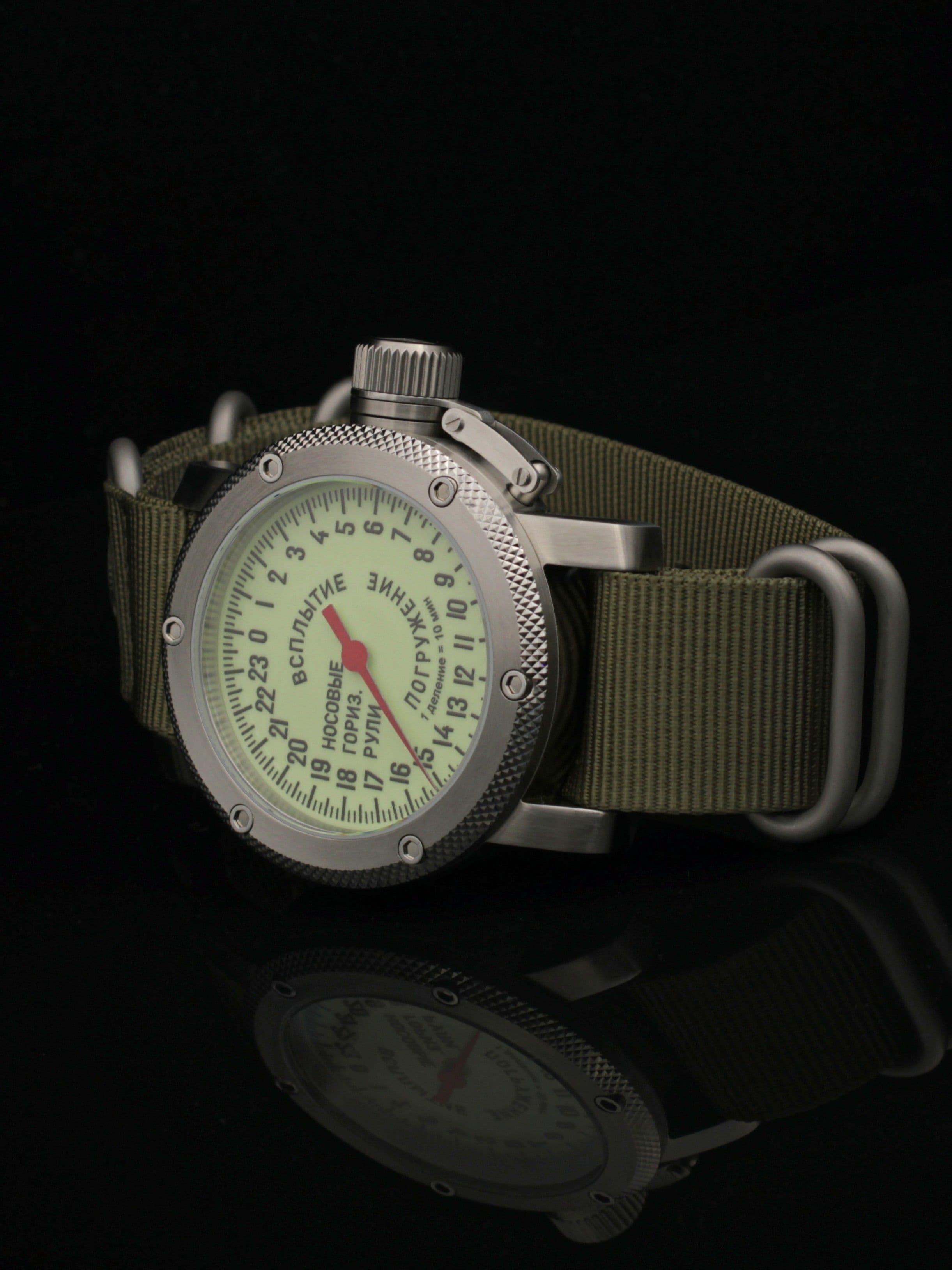 Часы Погружение / Всплытие однострелочные механические с автоподзаводом (Восток 2431) 01.181.21