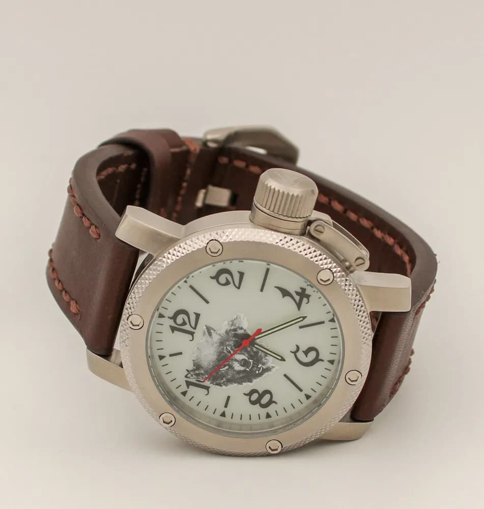 Часы Волк 305,02 механические, механизм Ракета 2609НА