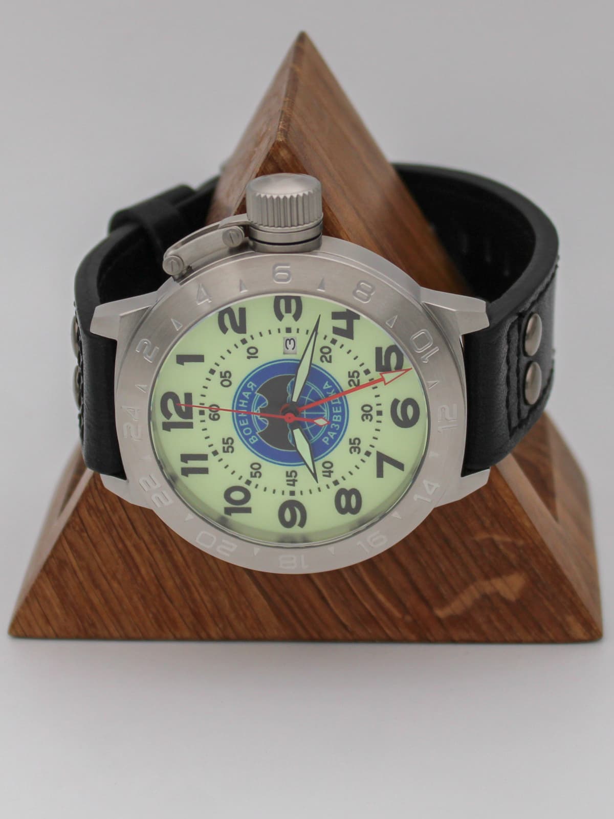 Часы Военная разведка механические с автоподзаводом (Seiko NH34A) 52.168.01